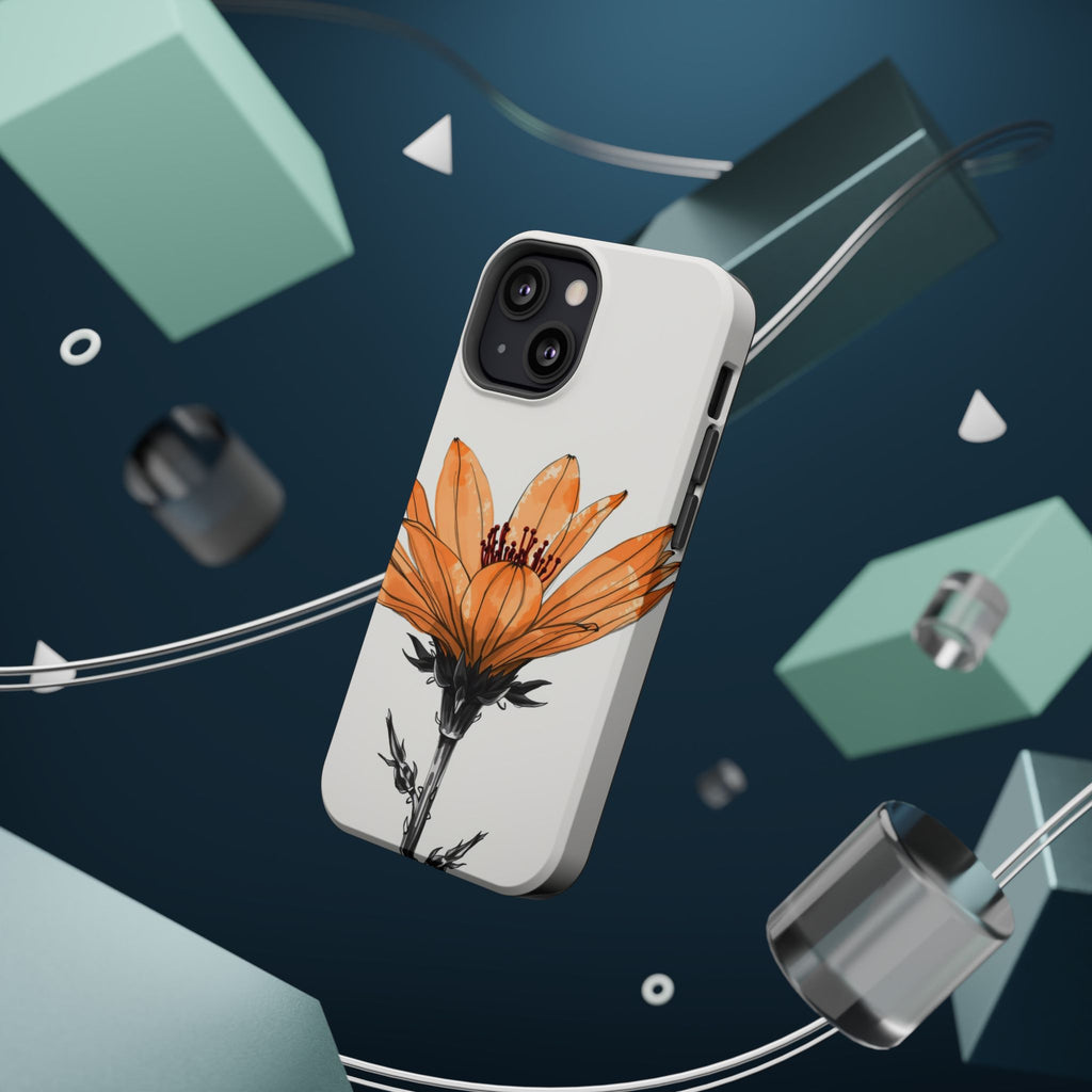 iPhone Earthy Desert Flower Design Bold Modern Everyday Snap Case · iPhone Case
