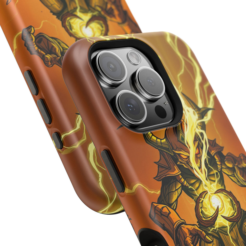 iPhone Burnt Orange And Sand Chaos Goblin Energy Clean Minimal Snap Case · iPhon