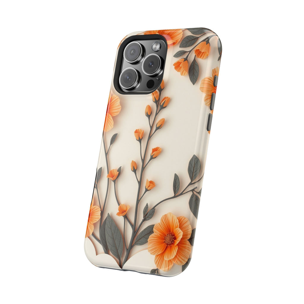 iPhone Vintage Botanical Print Paper Cut Art Slim iPhone Everyday · iPhone Case