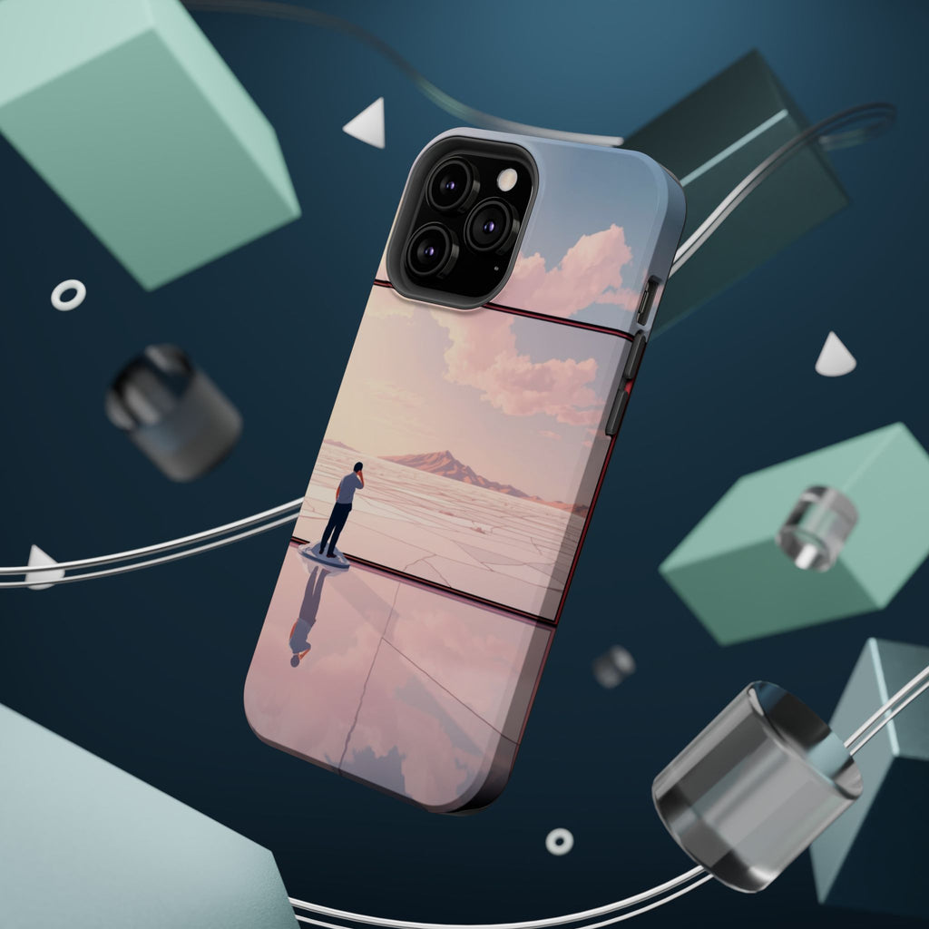 iPhone Salt Flat Mirror Stained Glass Slim Everyday Designer Case · iPhone Case