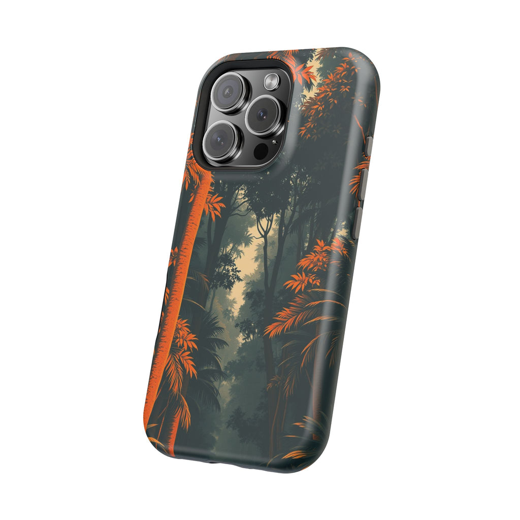 iPhone Burnt Orange And Sand Rainforest Canopy Soft iPhone Finish · iPhone Case