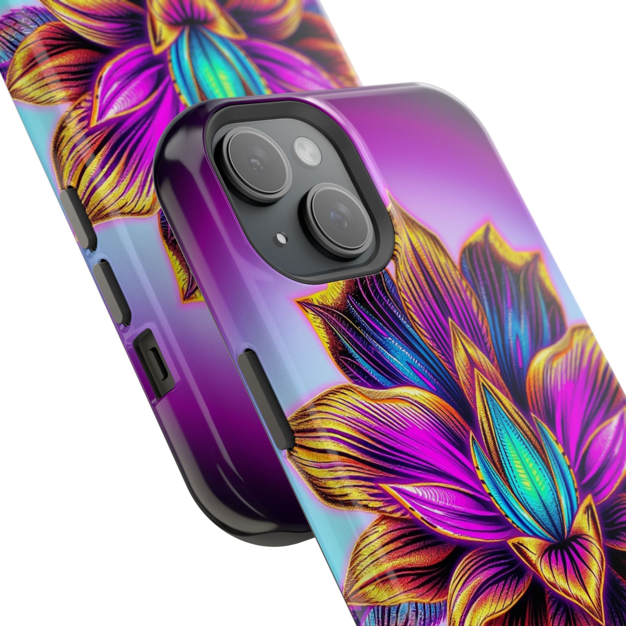 iPhone Floral Gold Foil Mystic Art Bold Modern Everyday Snap Case · iPhone Case