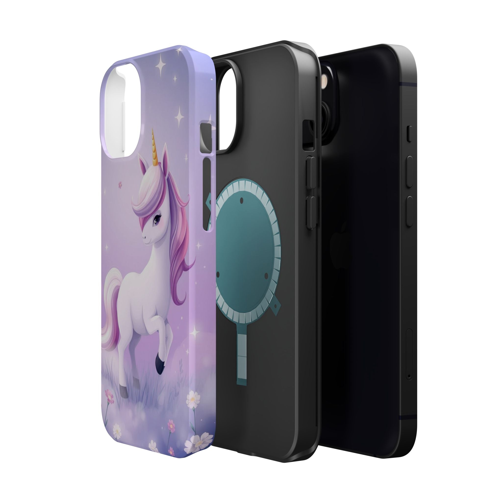 iPhone Lilac Mist Unicorn Kids Fun iPhone Phone Case Gift Artistic · iPhone Case