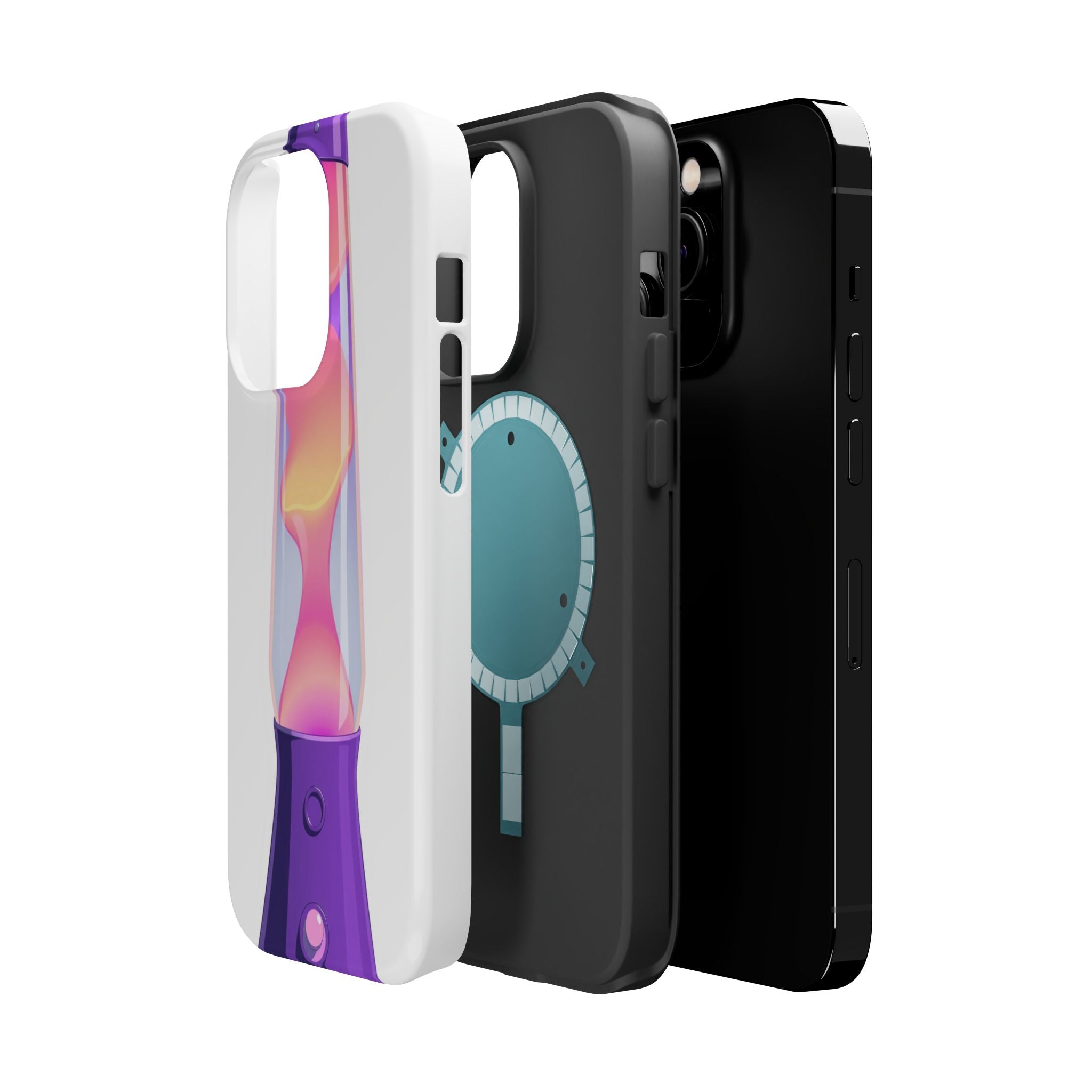 iPhone Lava Lamp 70s Pop Art Bold Bold Modern Everyday Snap Case · iPhone Case