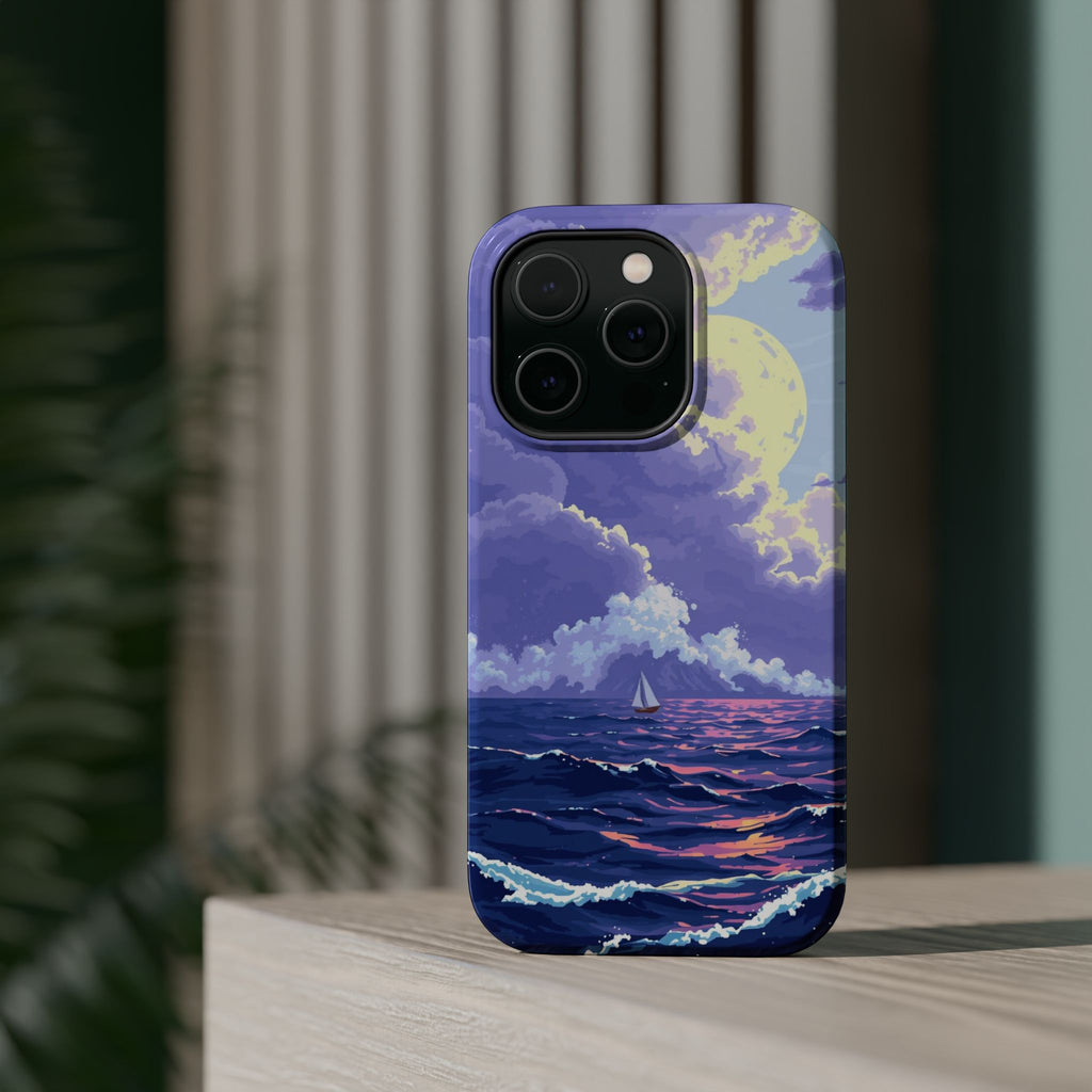 iPhone Storm at Sea Enchanted Art 13 Slim Everyday Designer Case · iPhone Case