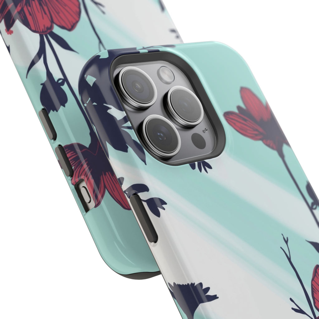 iPhone Floral Silhouette Cinematic Art Slim Everyday Designer Case · iPhone Case