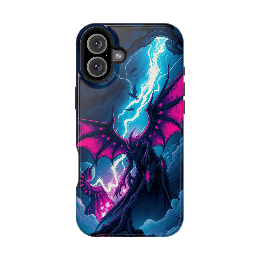 iPhone Radiant Hatching Storm Design Slim Everyday Designer Case · iPhone Case