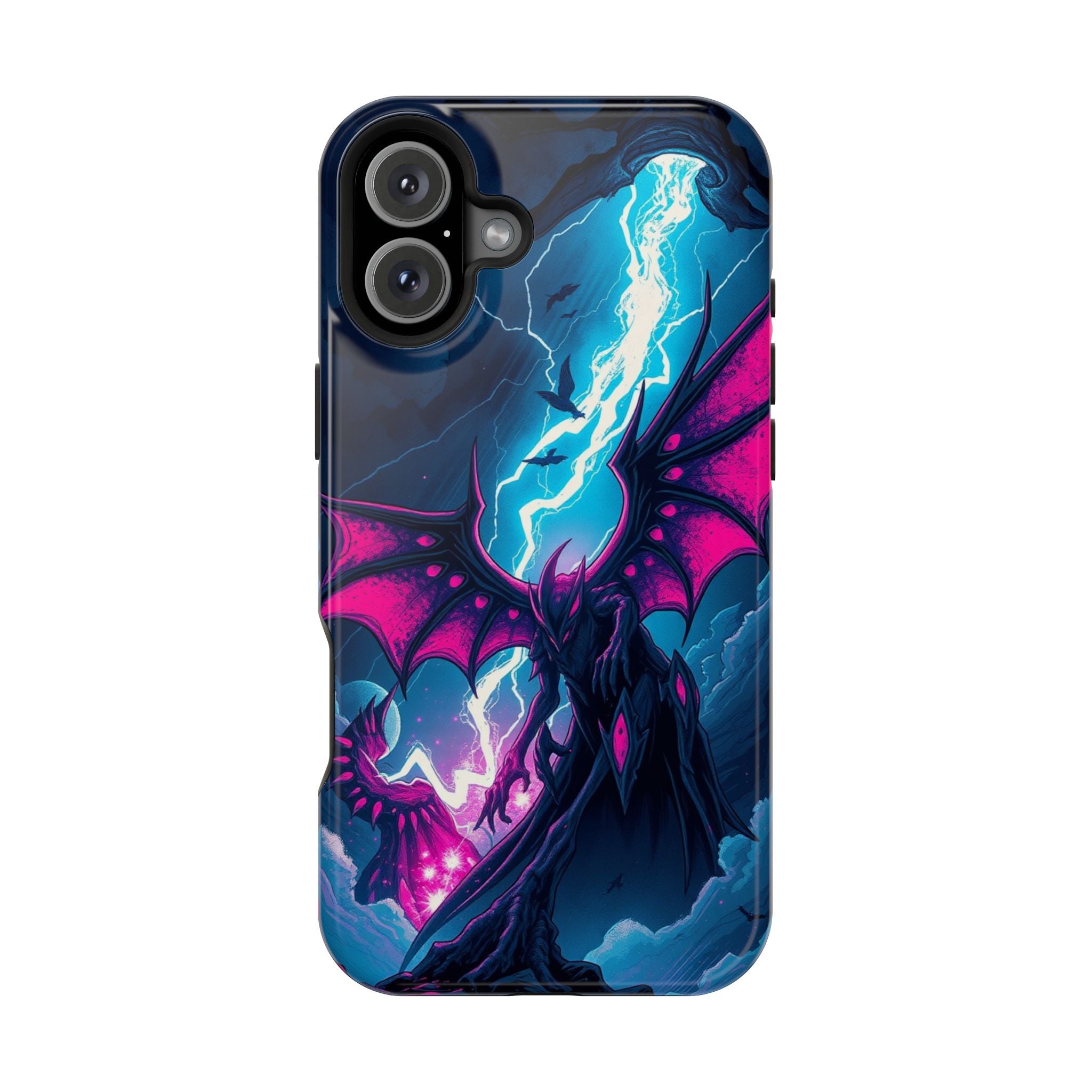 iPhone Radiant Hatching Storm Design Slim Everyday Designer Case · iPhone Case