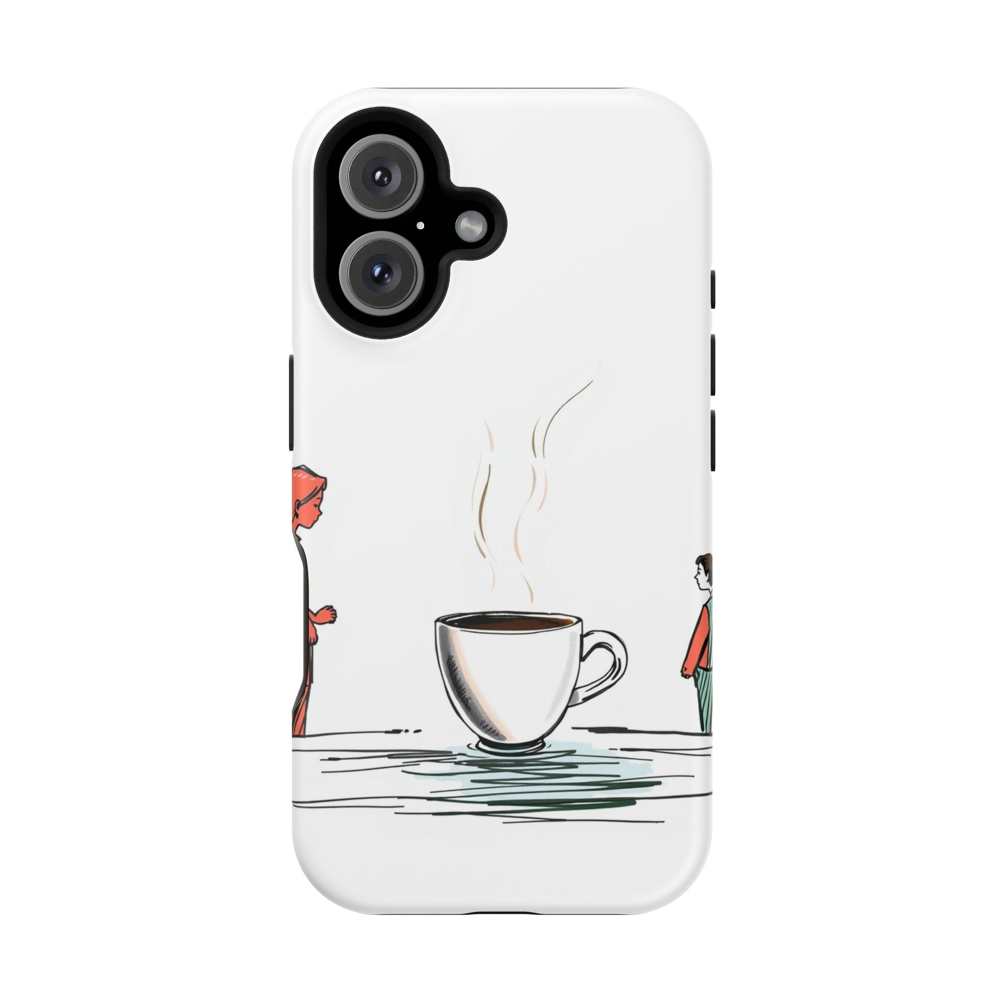 iPhone Coffee Before People Mystic Art Slim Everyday Designer Case · iPhone Case