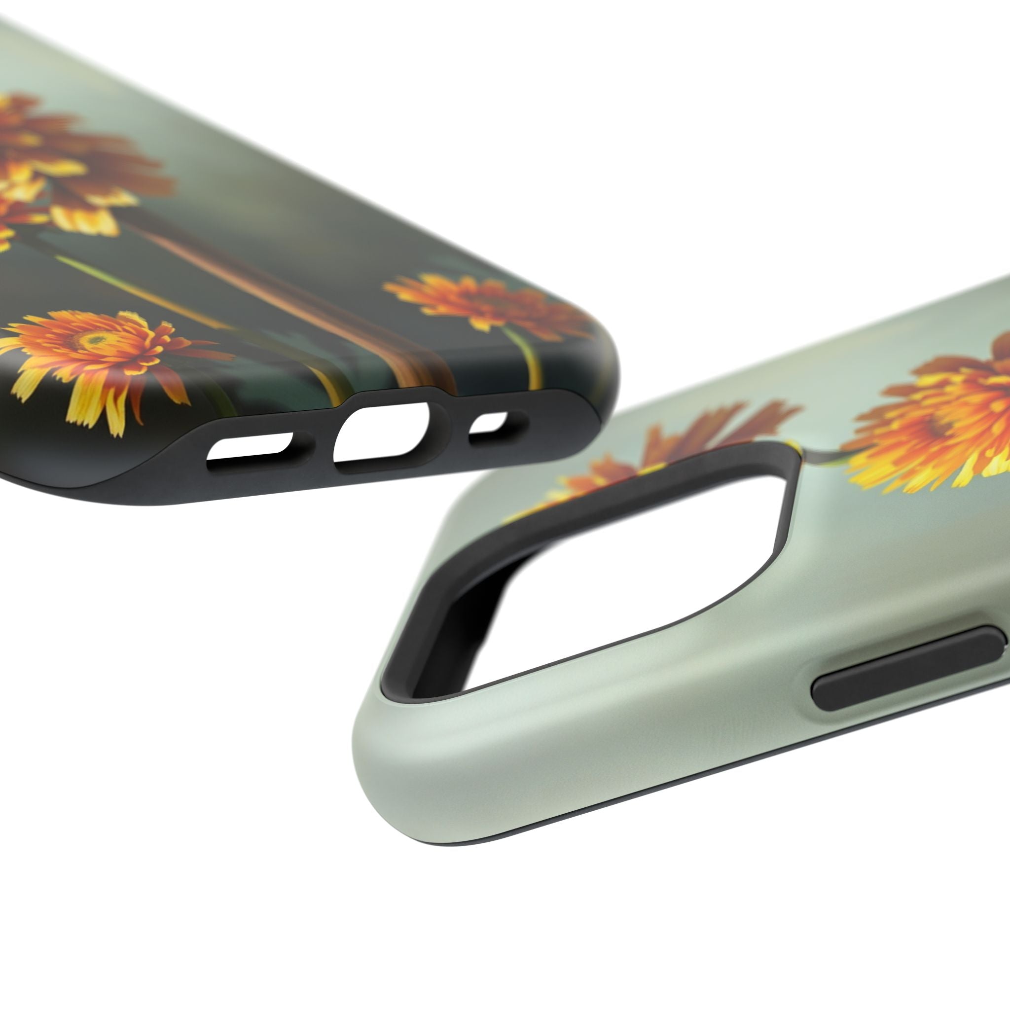 iPhone Ranunculus Stack Electric Art Slim Everyday Designer Case · iPhone Case