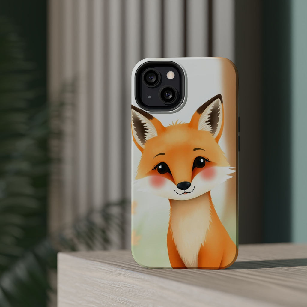 iPhone Watercolor Fox Portrait Kids Fun iPhone Phone Case Gift Slim · iPhone Cas