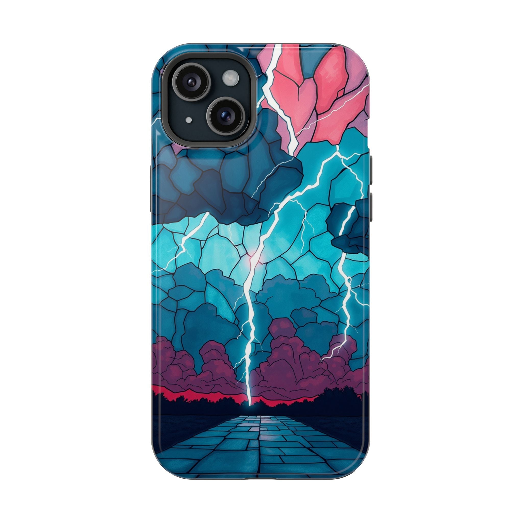 iPhone Earthy Thunderstorm Sky Design Slim Everyday Designer Case · iPhone Case