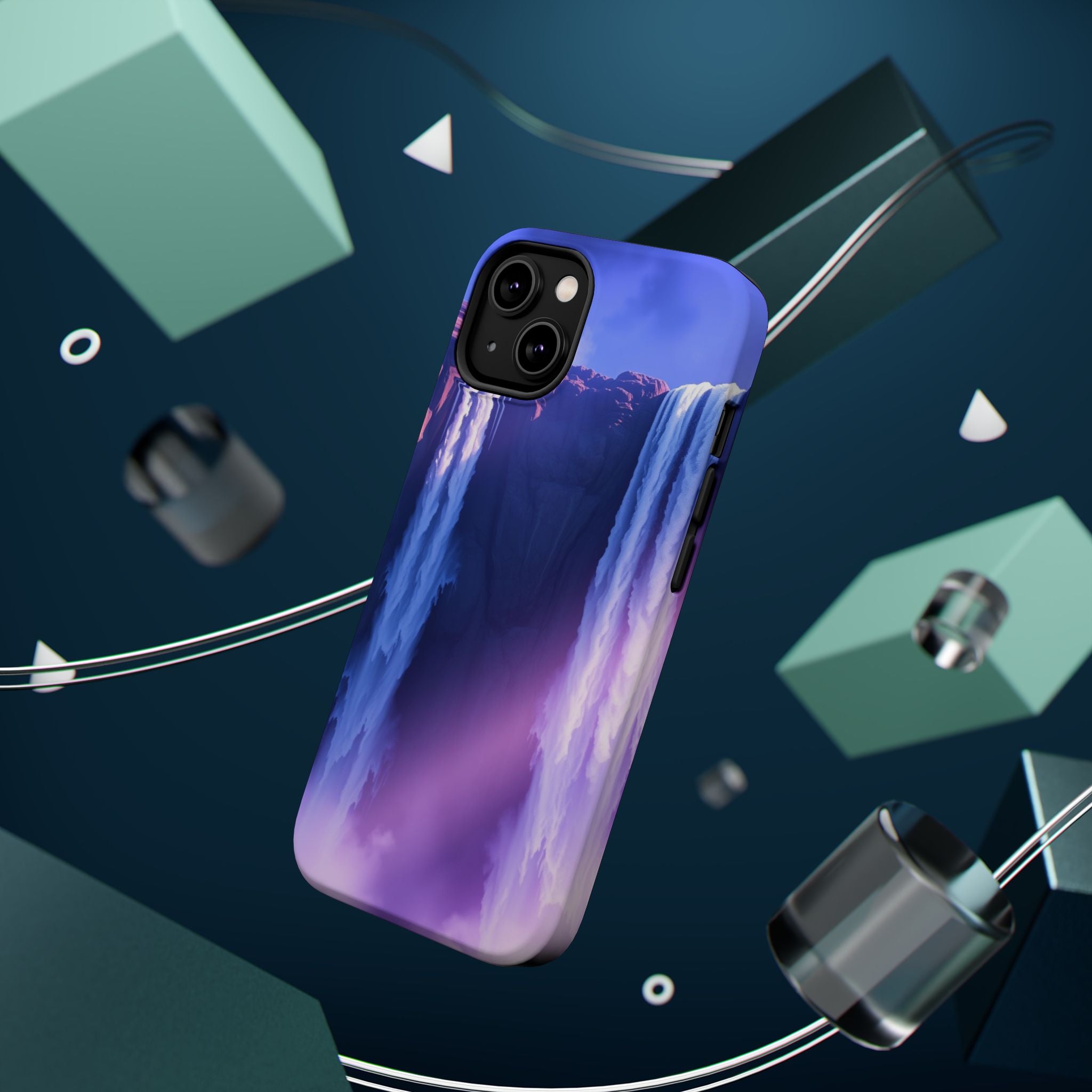 iPhone Waterfall Mist Bold Art Slim Everyday Designer Case · iPhone Case
