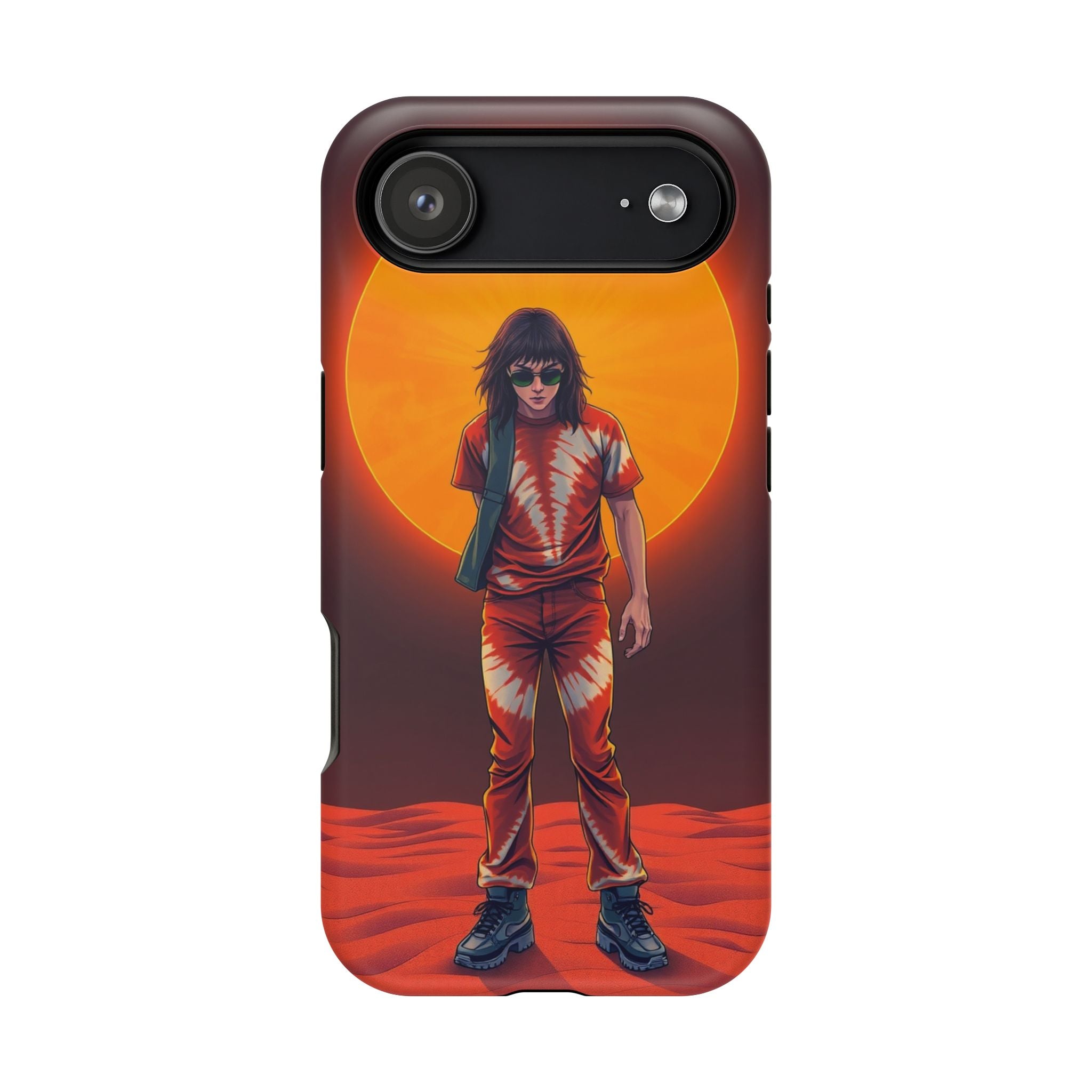 iPhone Tie-Dye 60s Enchanted Art Bold Modern Everyday Snap Case · iPhone Case