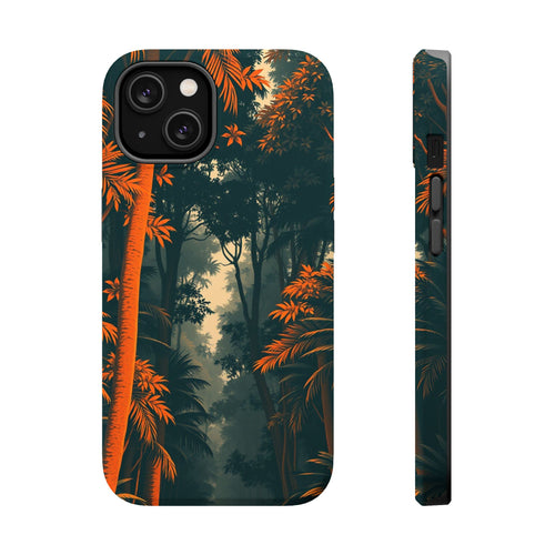 iPhone Burnt Orange And Sand Rainforest Canopy Soft iPhone Finish · iPhone Case
