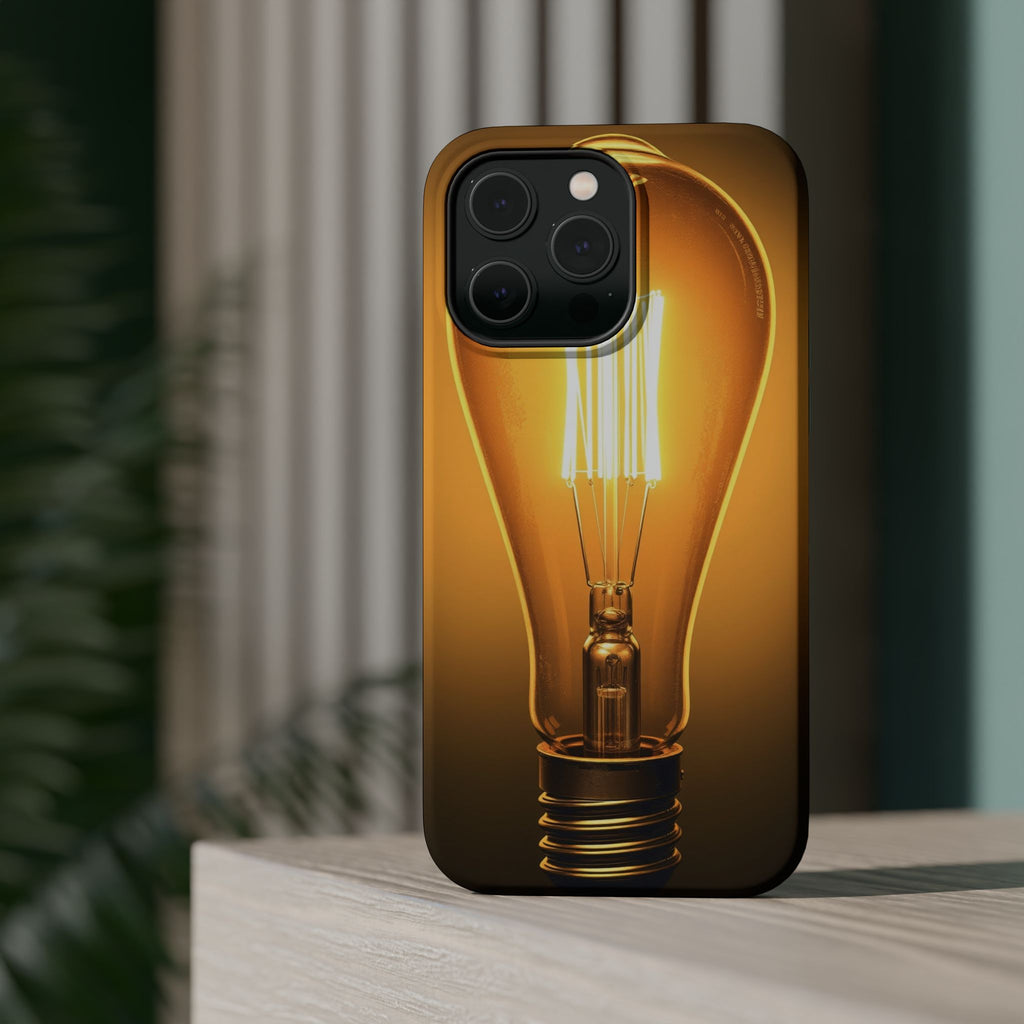 iPhone Edison Bulb Warm Enchanted Art Slim Everyday Designer Case · iPhone Case