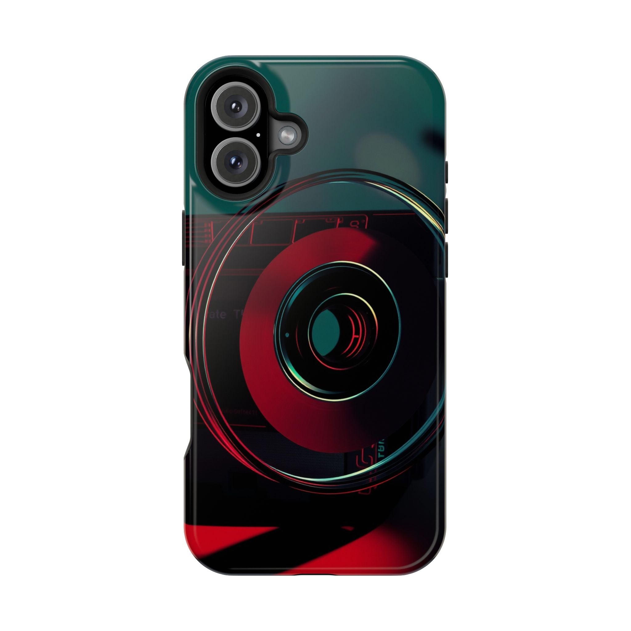 iPhone Vibrant Cassette Tape Rewind Design Slim Everyday Designer Case · iPhone