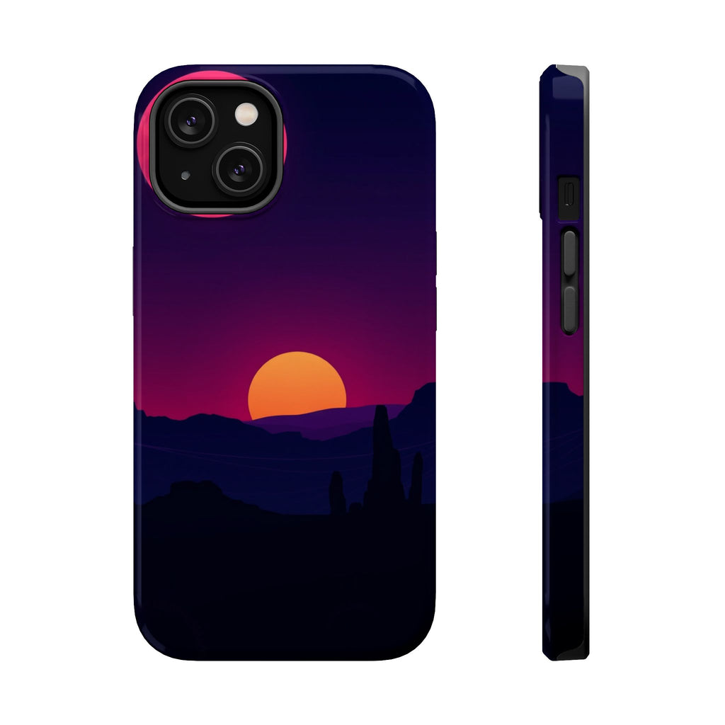 iPhone Mesa Sunset Bold Art 18 Slim Everyday Designer Case · iPhone Case