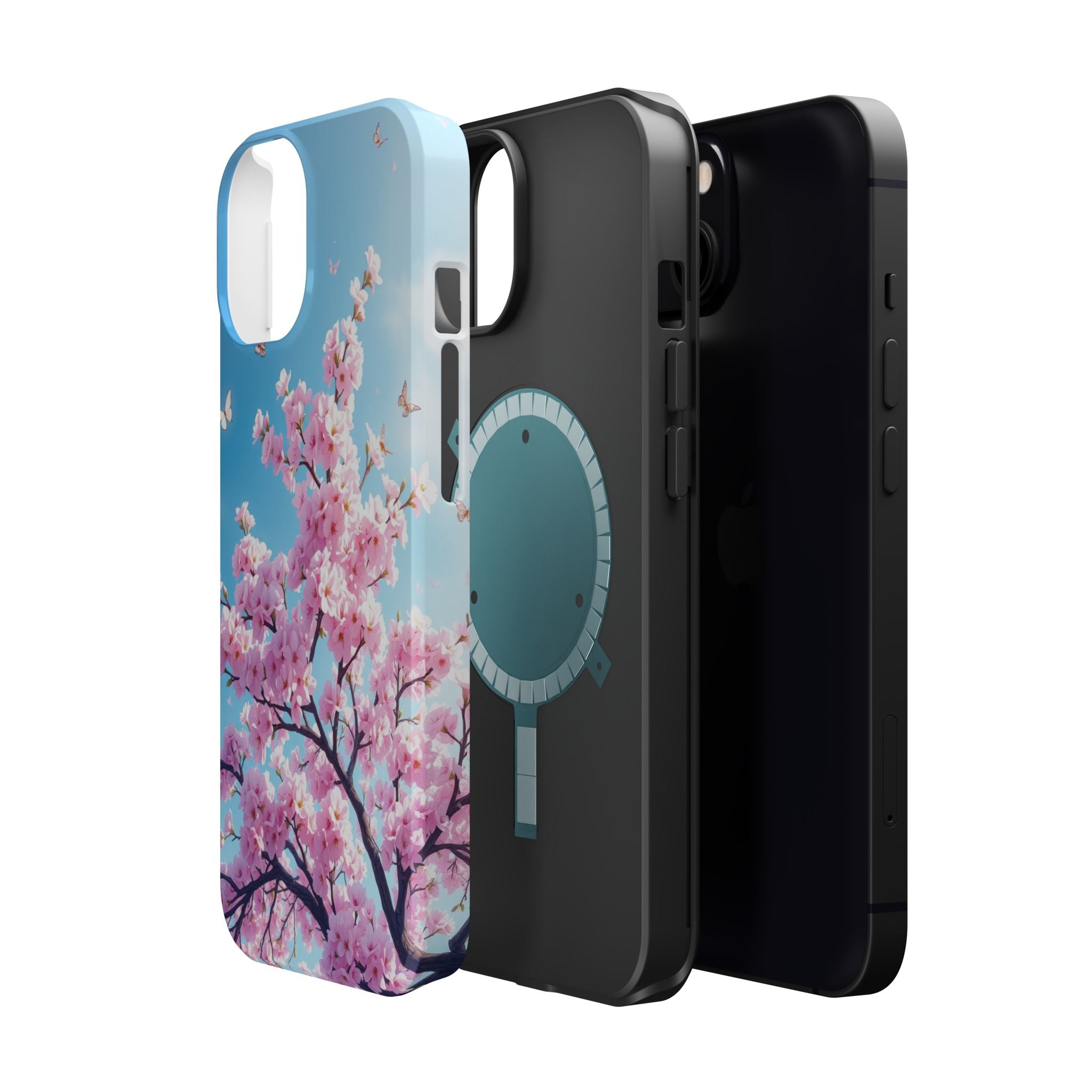 iPhone Cherry Blossom Floral Slim Everyday Designer Case · iPhone Case