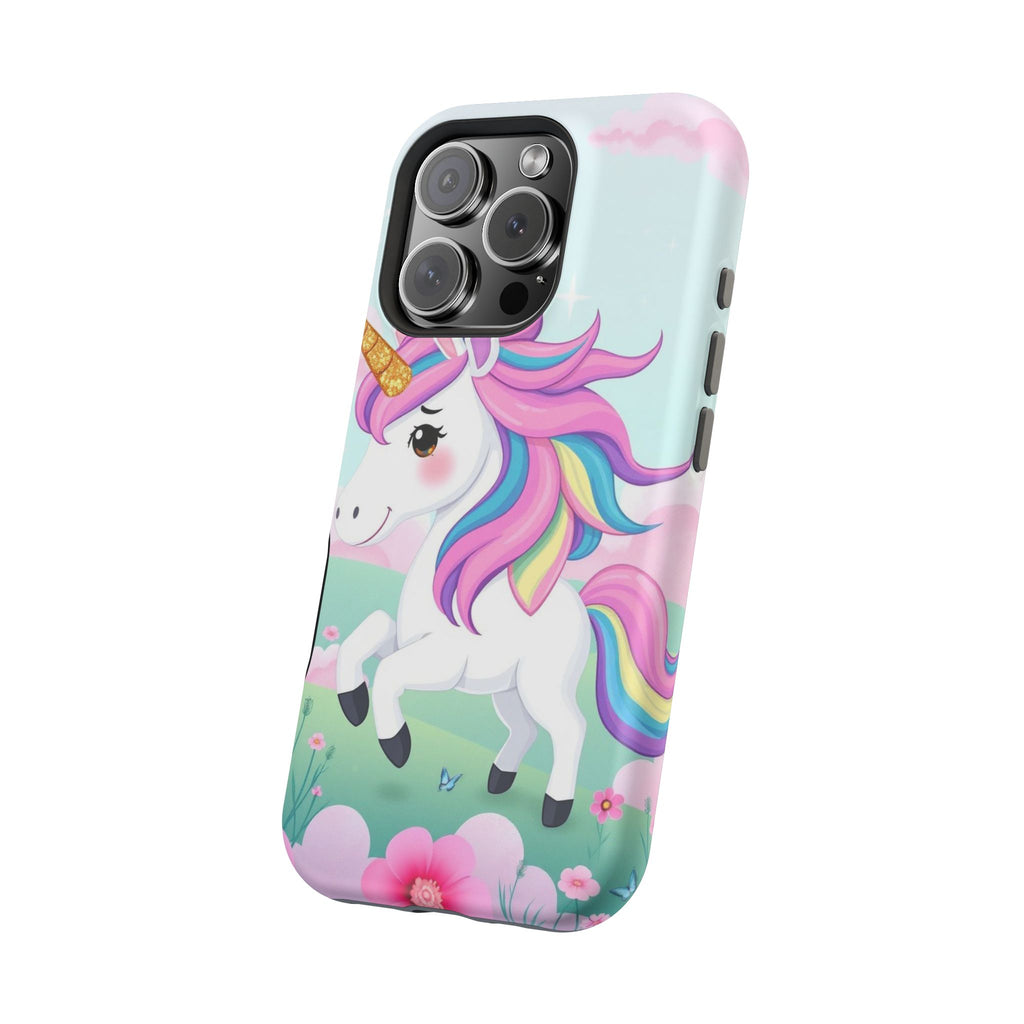 iPhone Rainbow Unicorn Kids Fun Soft iPhone Phone Case Gift Finish · iPhone Case