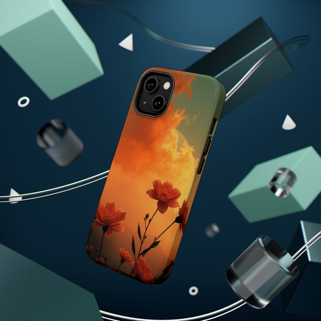 iPhone Floral Ombre Enchanted Art Bold Modern Everyday Snap Case · iPhone Case