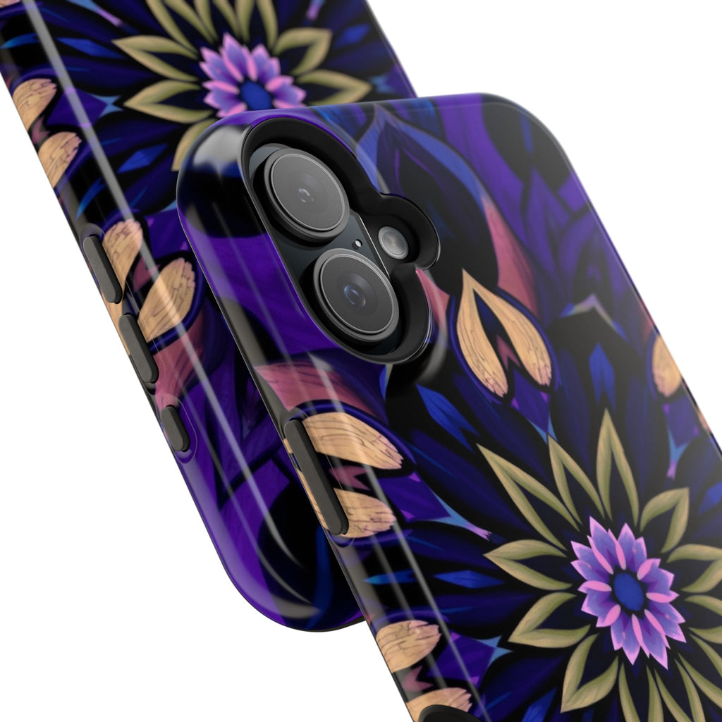 iPhone Floral Mandala Mystic Art Bold Modern Everyday Snap Case · iPhone Case