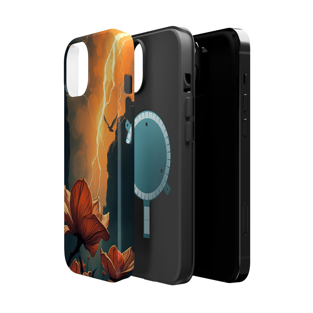 iPhone Vibrant Petal Storm Design Bold Modern Everyday Snap Case · iPhone Case
