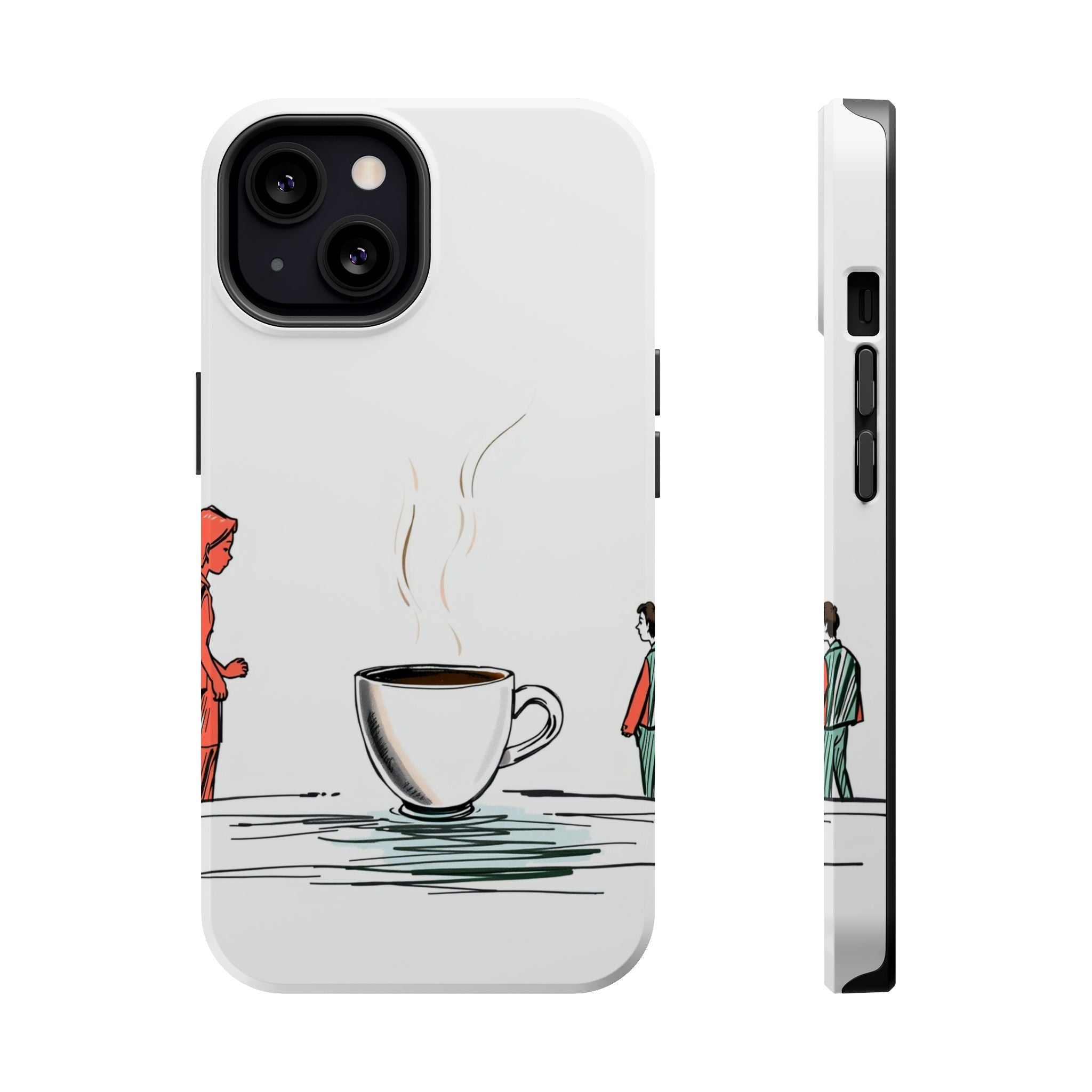 iPhone Coffee Before People Mystic Art Slim Everyday Designer Case · iPhone Case
