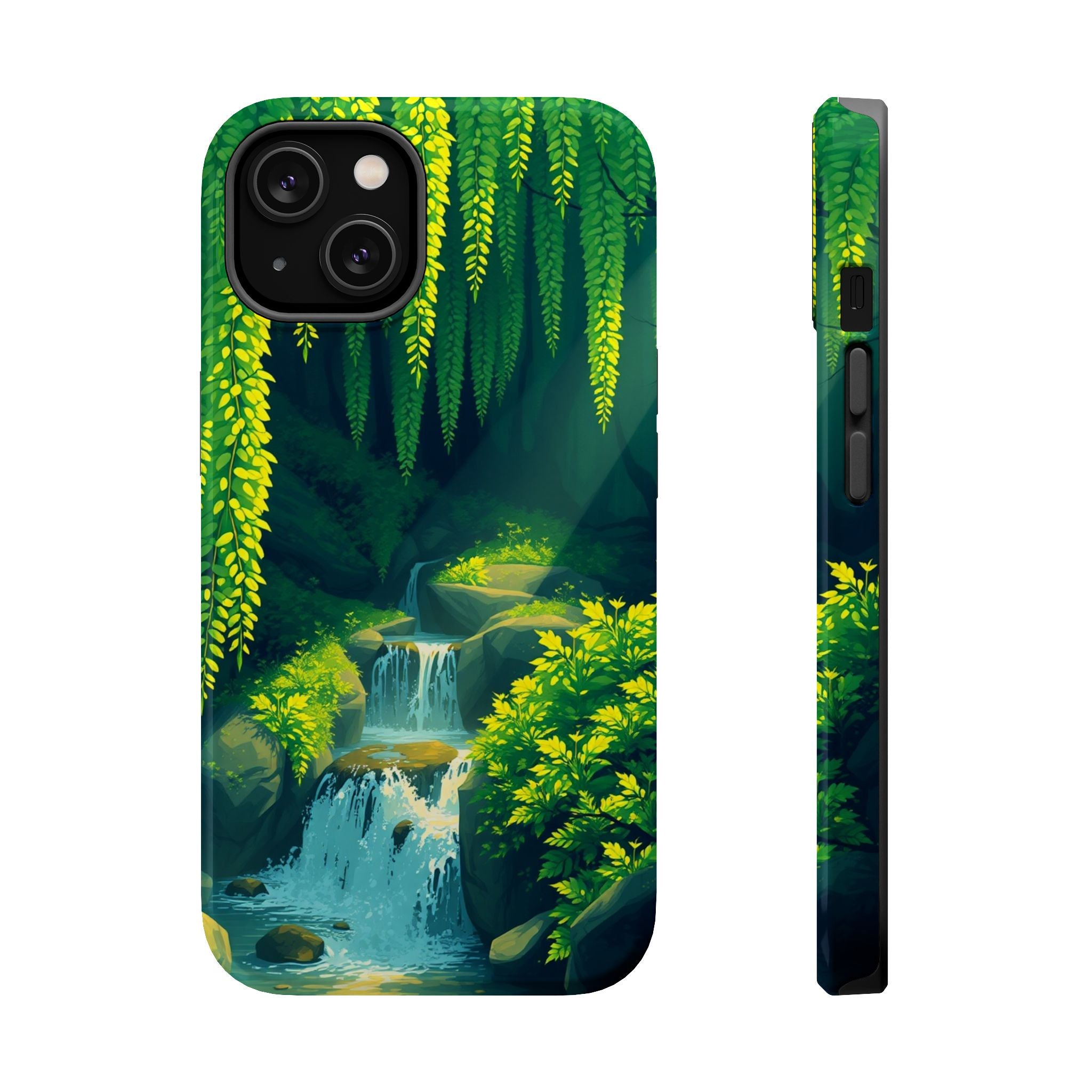 iPhone Earthy Wisteria Cascade Design Slim Everyday iPhone 13 Designer · iPhone