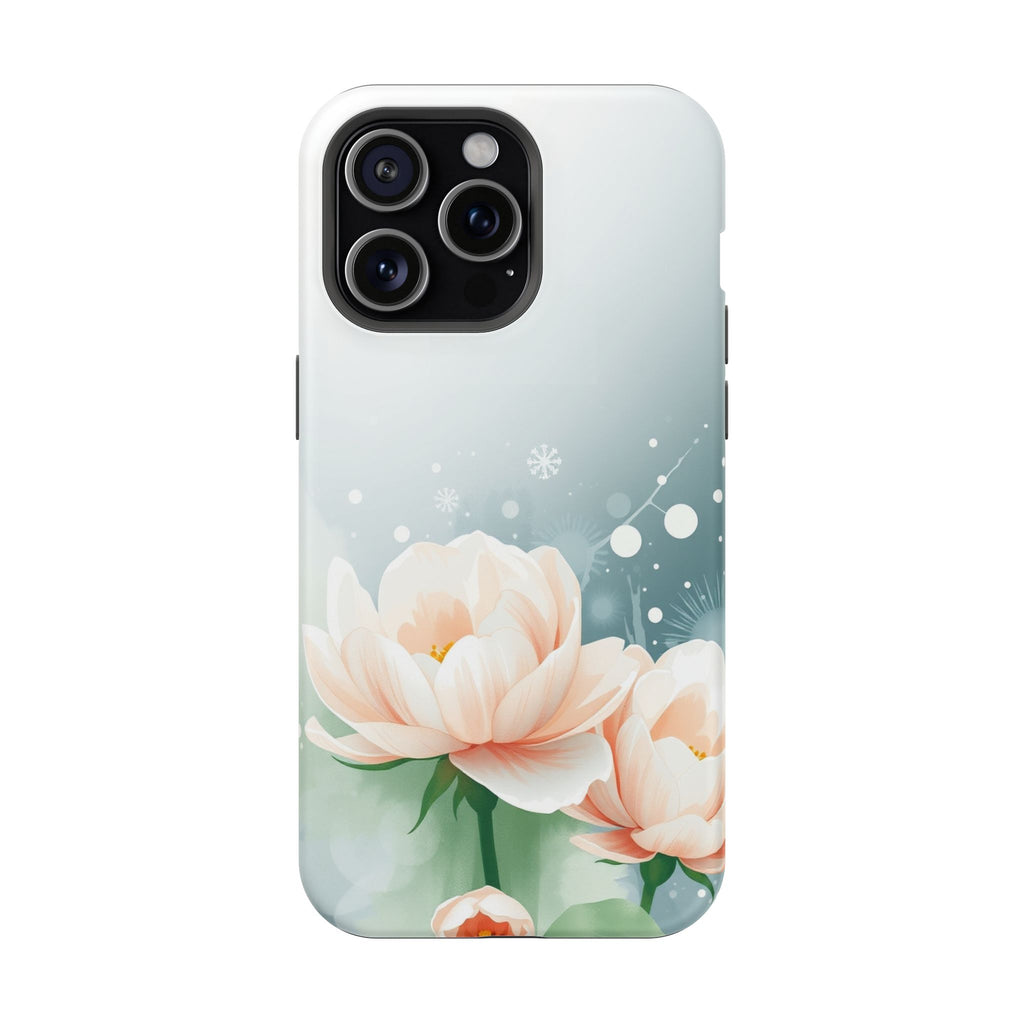 iPhone Serene Floral Watercolor Splash Design Slim iPhone Everyday · iPhone Case