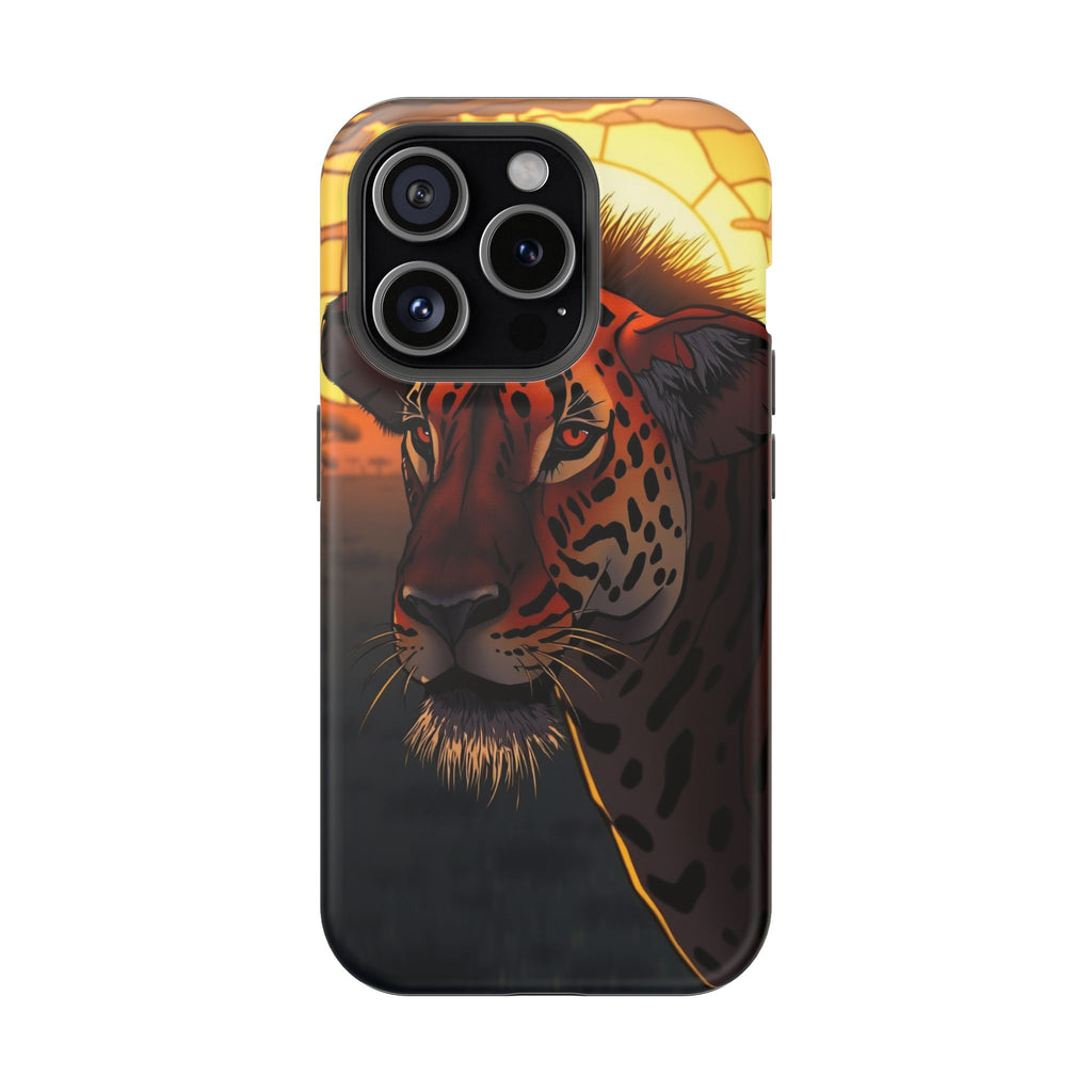 iPhone Savanna Horizon Stained Glass Slim Everyday Designer Case · iPhone Case