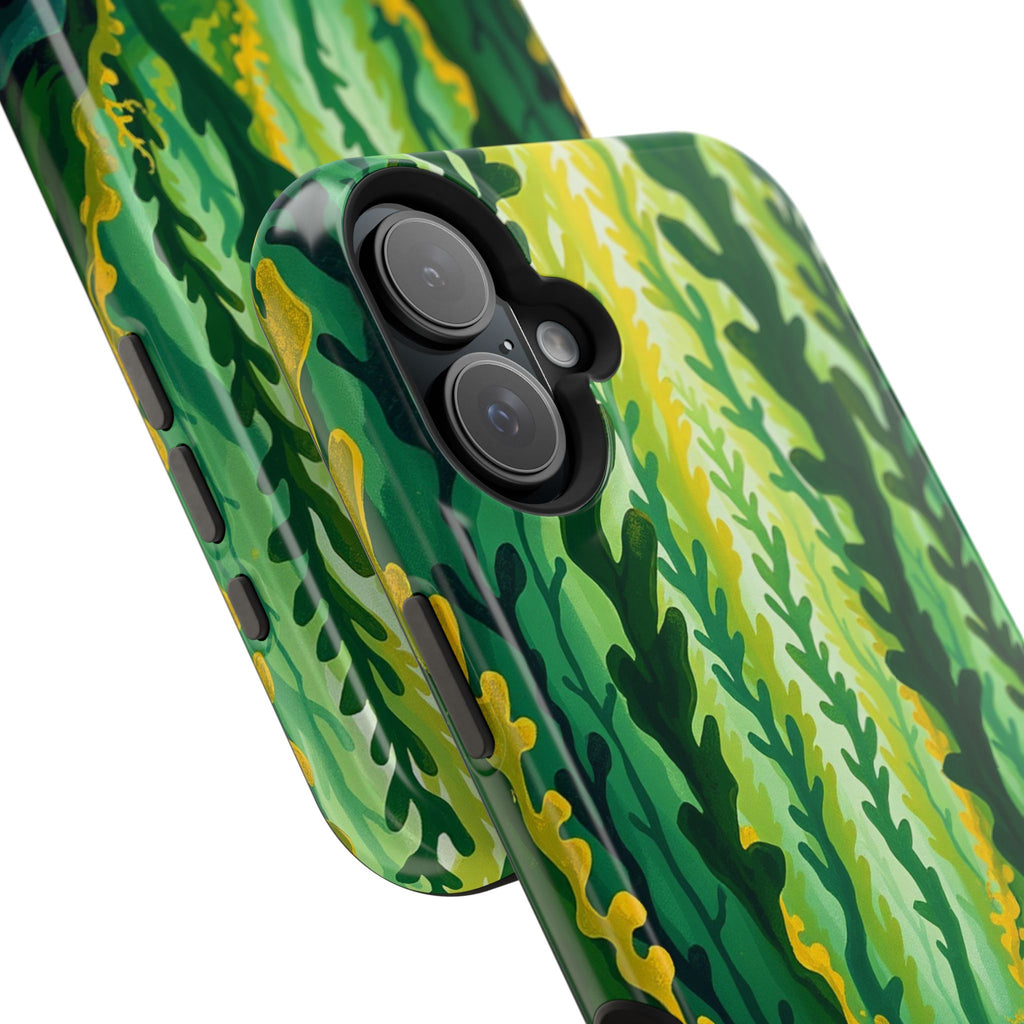 iPhone Kelp Forest Oil Painting Impressionist Slim iPhone Everyday · iPhone Case