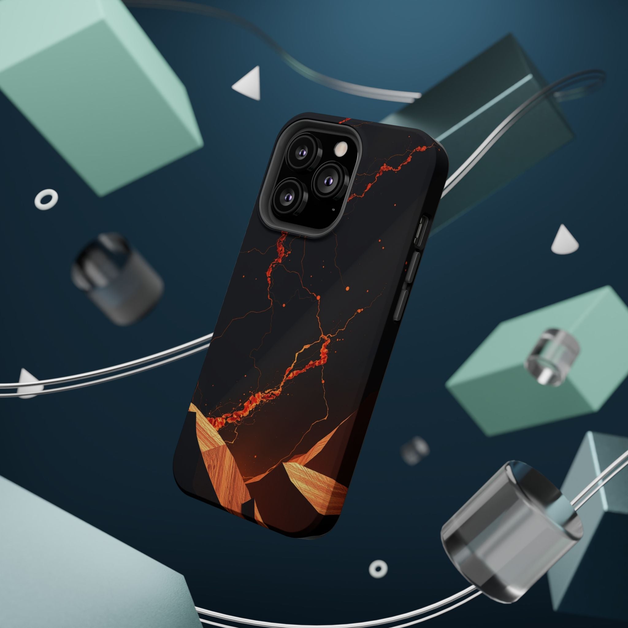 iPhone Petal Storm Electric Art 10 Bold Modern Everyday Snap Case · iPhone Case