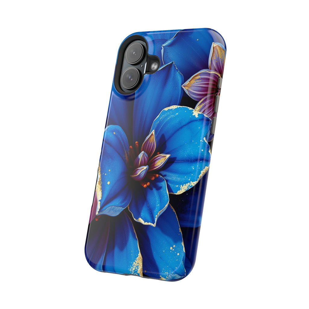 iPhone Floral Gold Foil Serene Design Slim Snap Case Ga · iPhone Case