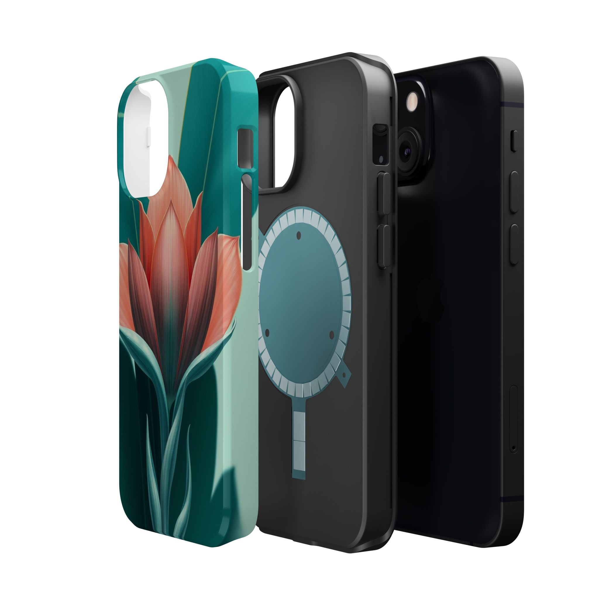 iPhone Dreamy Botanical Illustration Design Soft iPhone 14 Finish · iPhone Case
