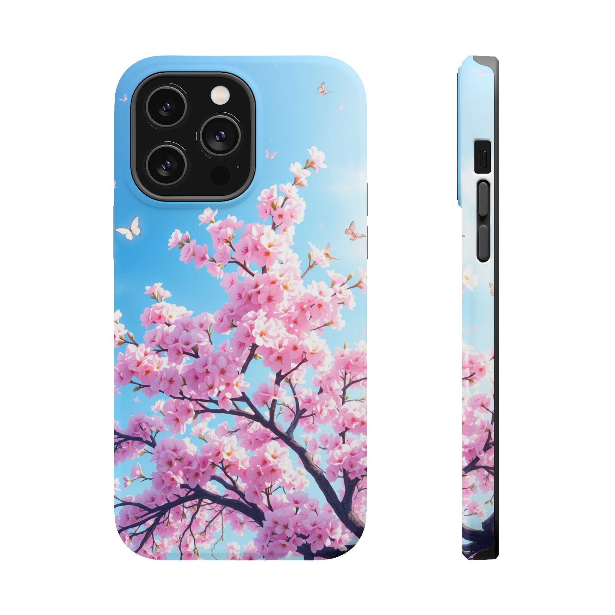 iPhone Cherry Blossom Floral Slim Everyday Designer Case · iPhone Case
