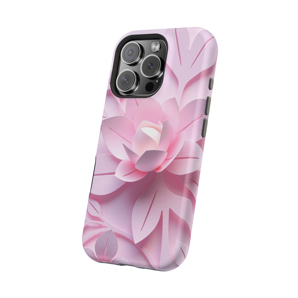 iPhone Floral Geometric Paper Cut Art Slim Everyday Designer Case · iPhone Case