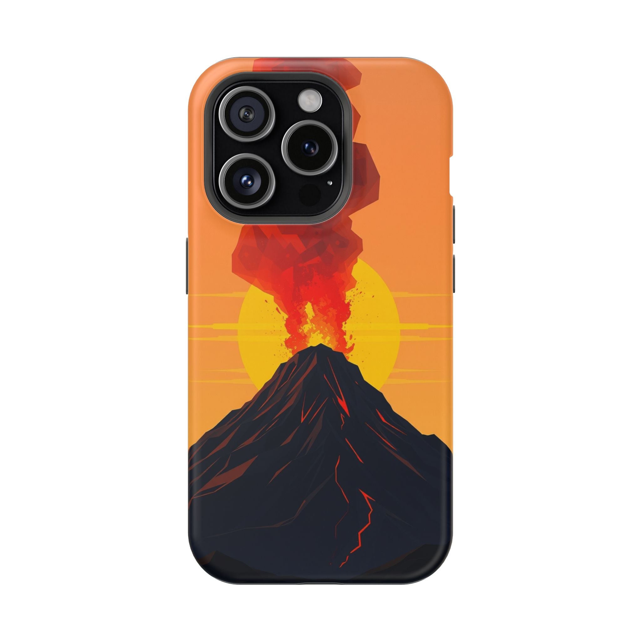 iPhone Vibrant Volcanic Eruption Design Slim Everyday iPhone Designer · iPhone C