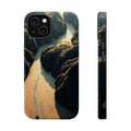 iPhone River Delta Aerial Bold Art Bold Modern Everyday Snap Case · iPhone Case