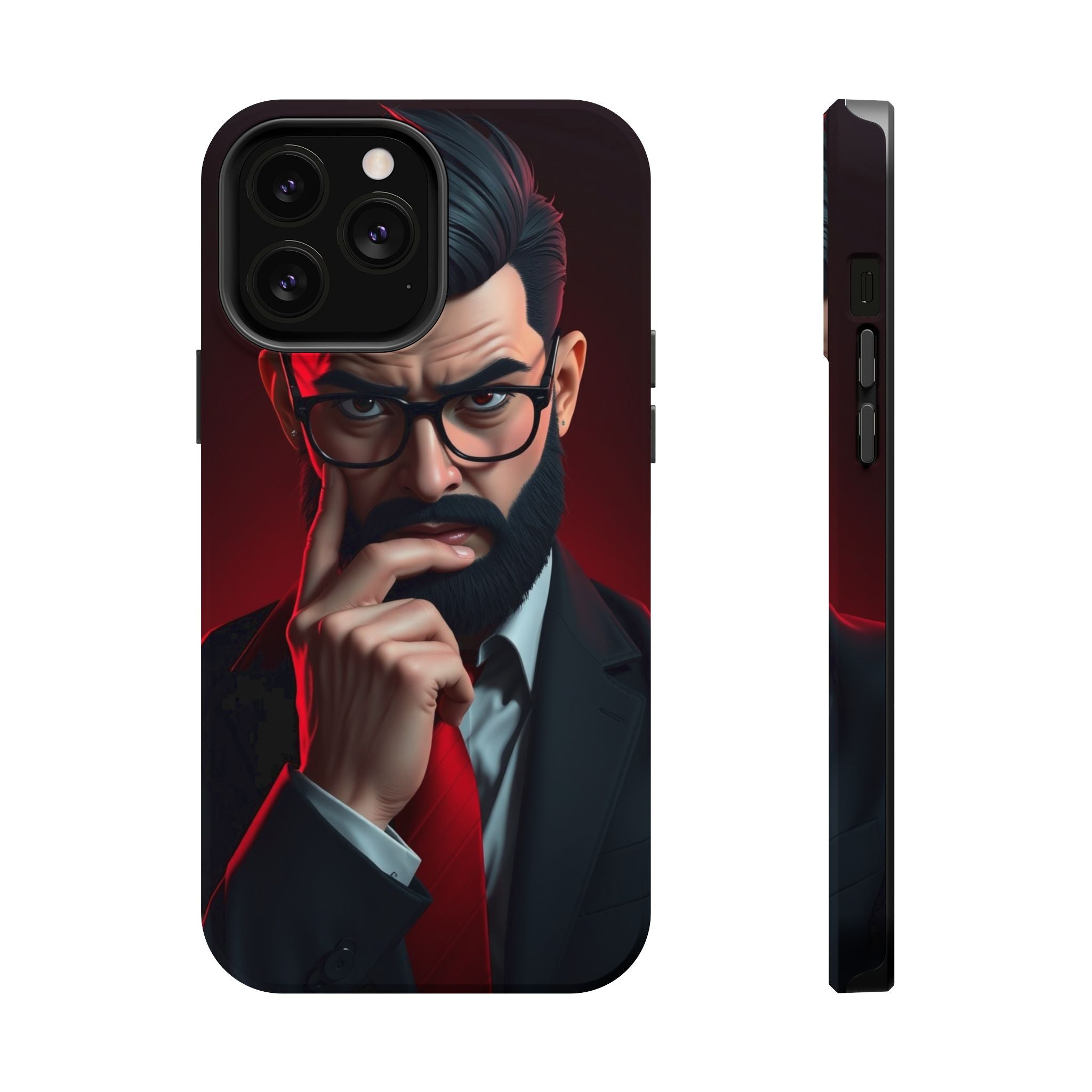 iPhone Vibrant Professional Overthinker Design Soft Finish Everyday Case · iPhon