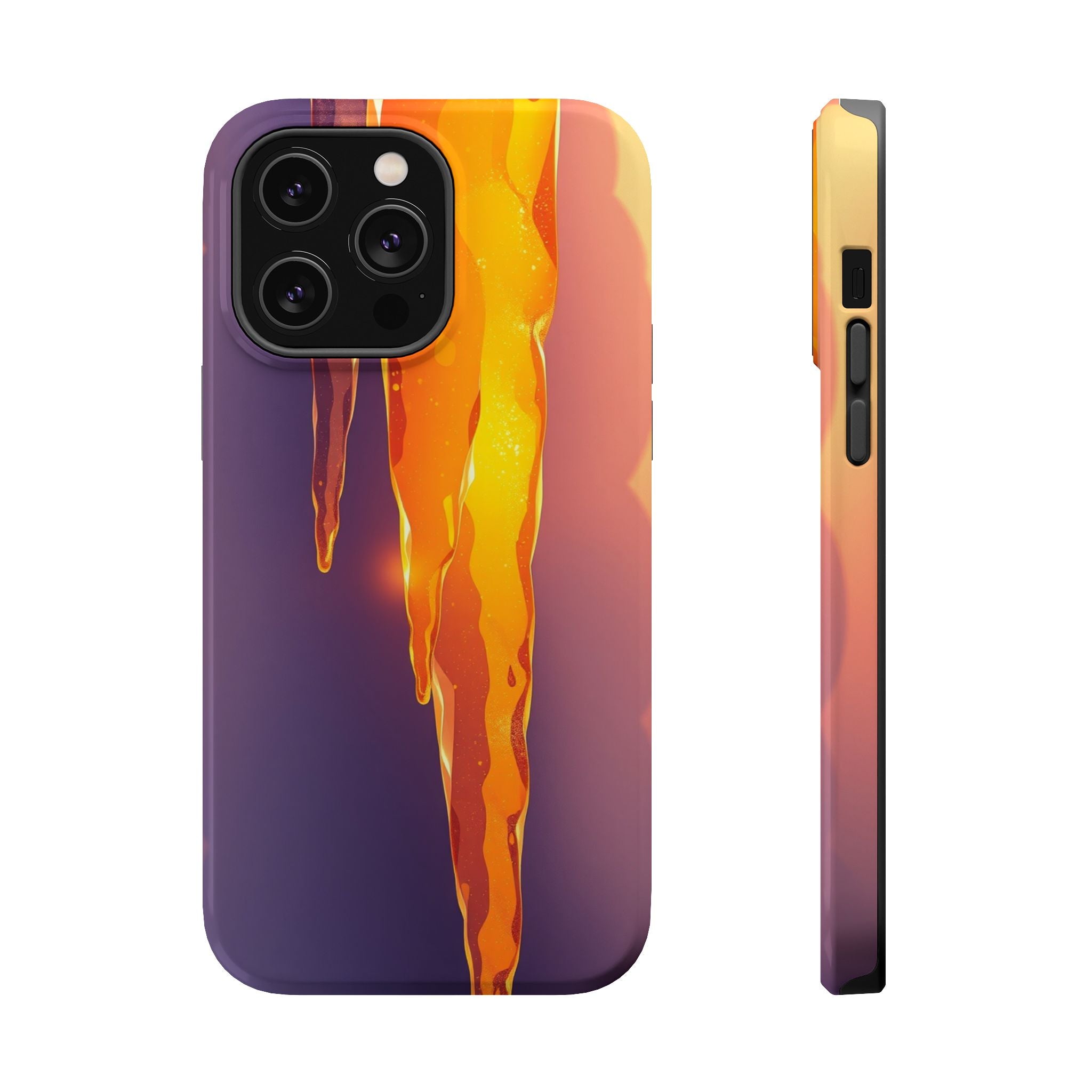 iPhone Icicle Formation Gold Foil Luxury Slim Everyday iPhone Designer · iPhone