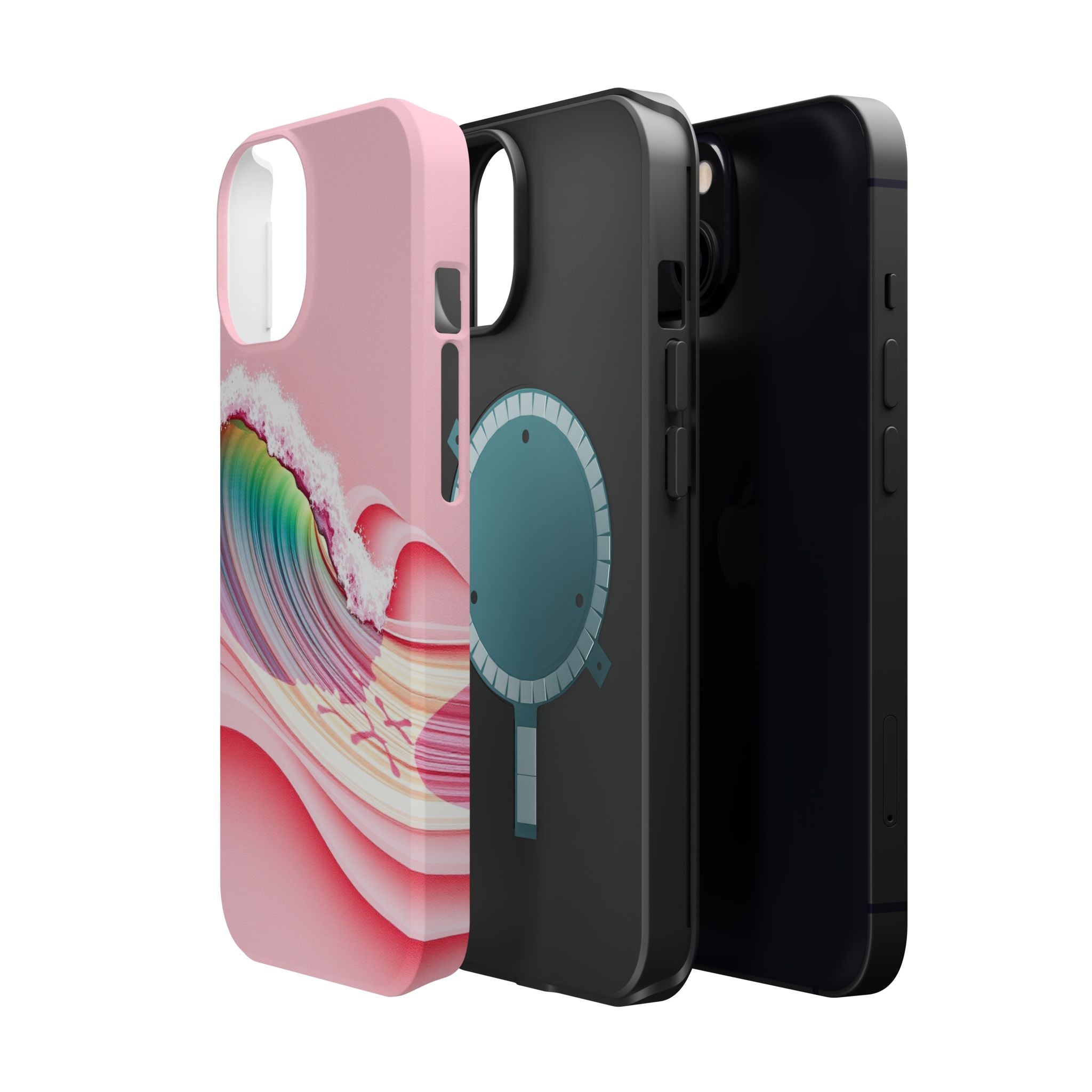iPhone Sand Art Wave Vibrant Watercolor Slim Everyday iPhone Designer · iPhone C