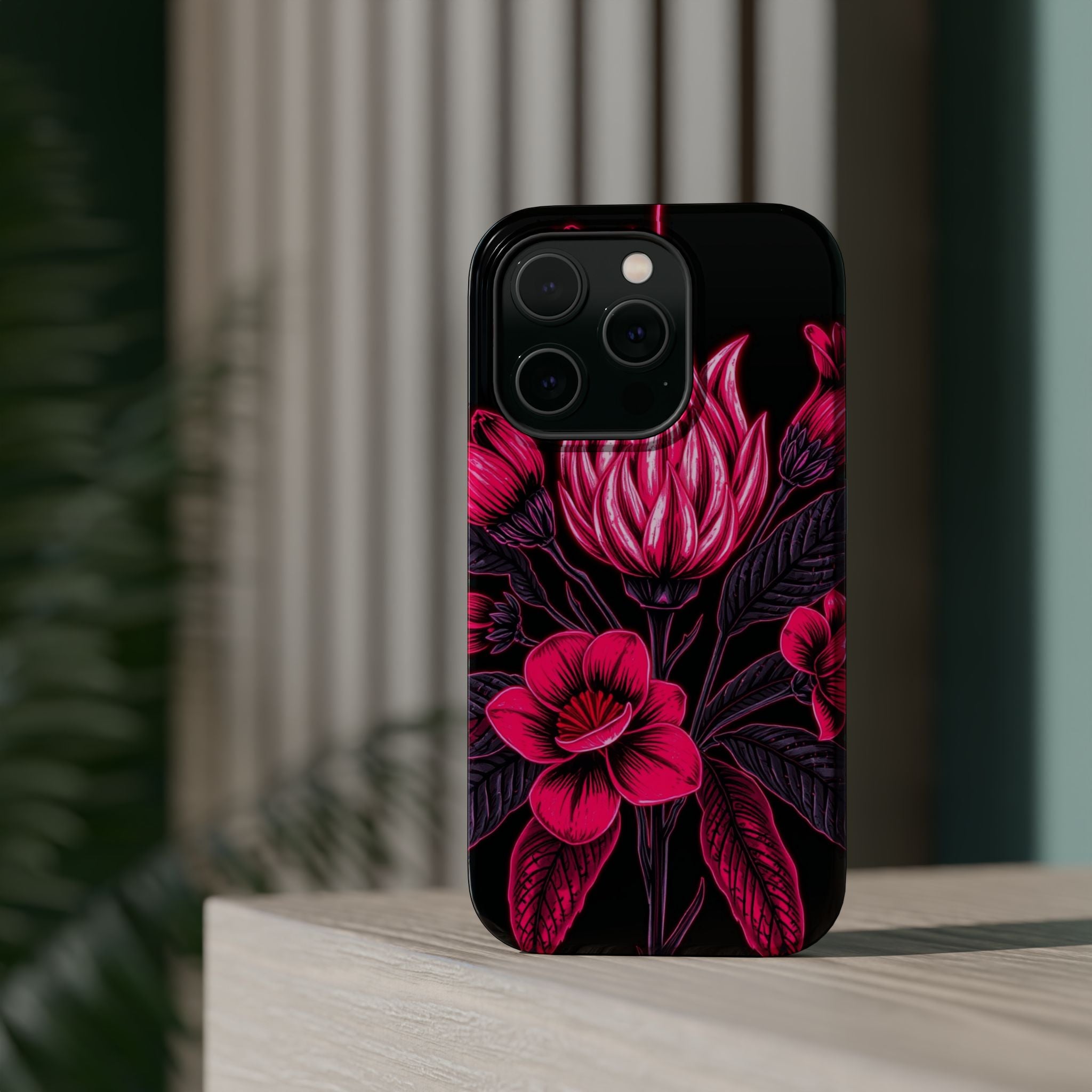 iPhone Vibrant Vintage Botanical Print Design Slim iPhone Everyday · iPhone Case