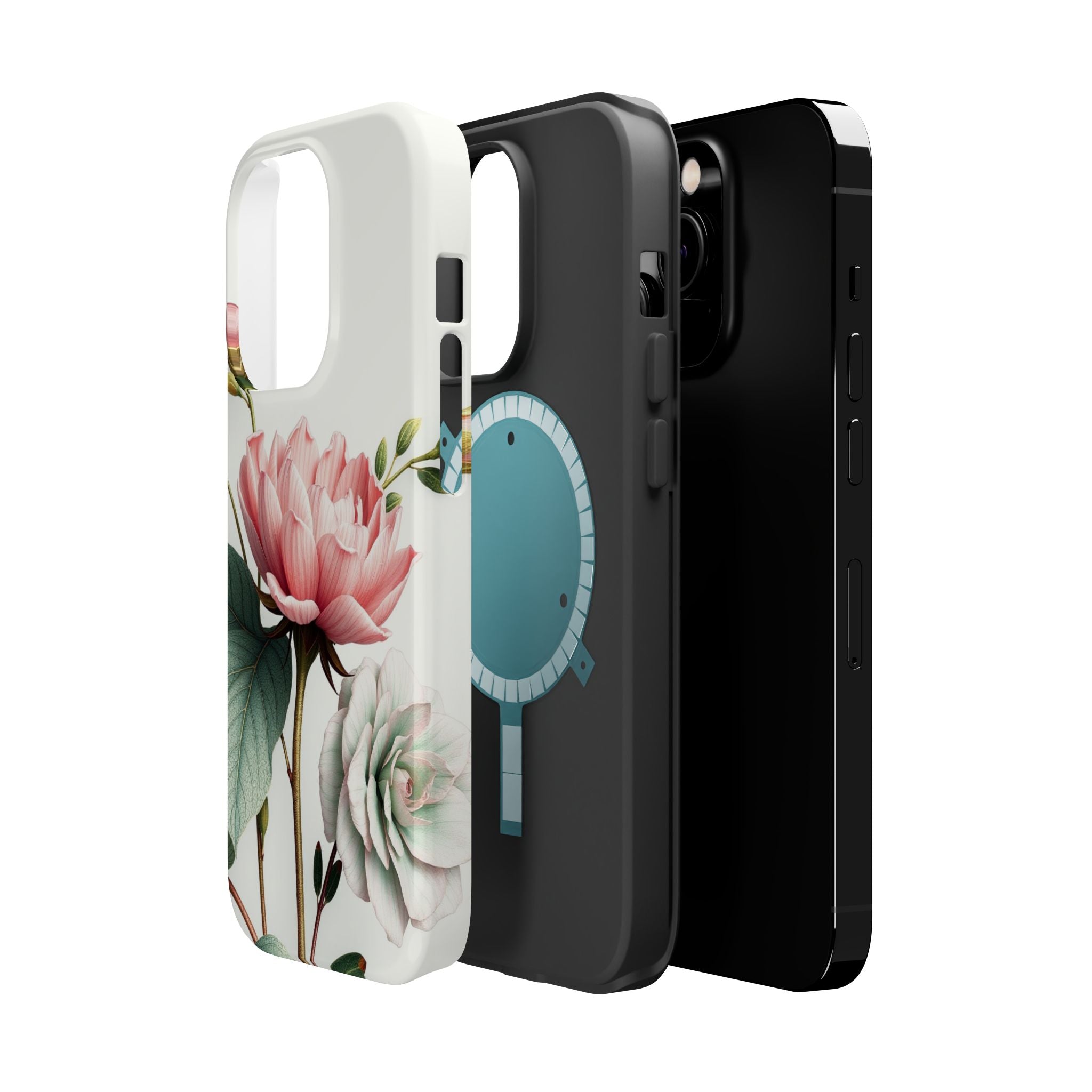 iPhone Vibrant Vintage Botanical Print Design Clean iPhone 14 Minimal · iPhone C