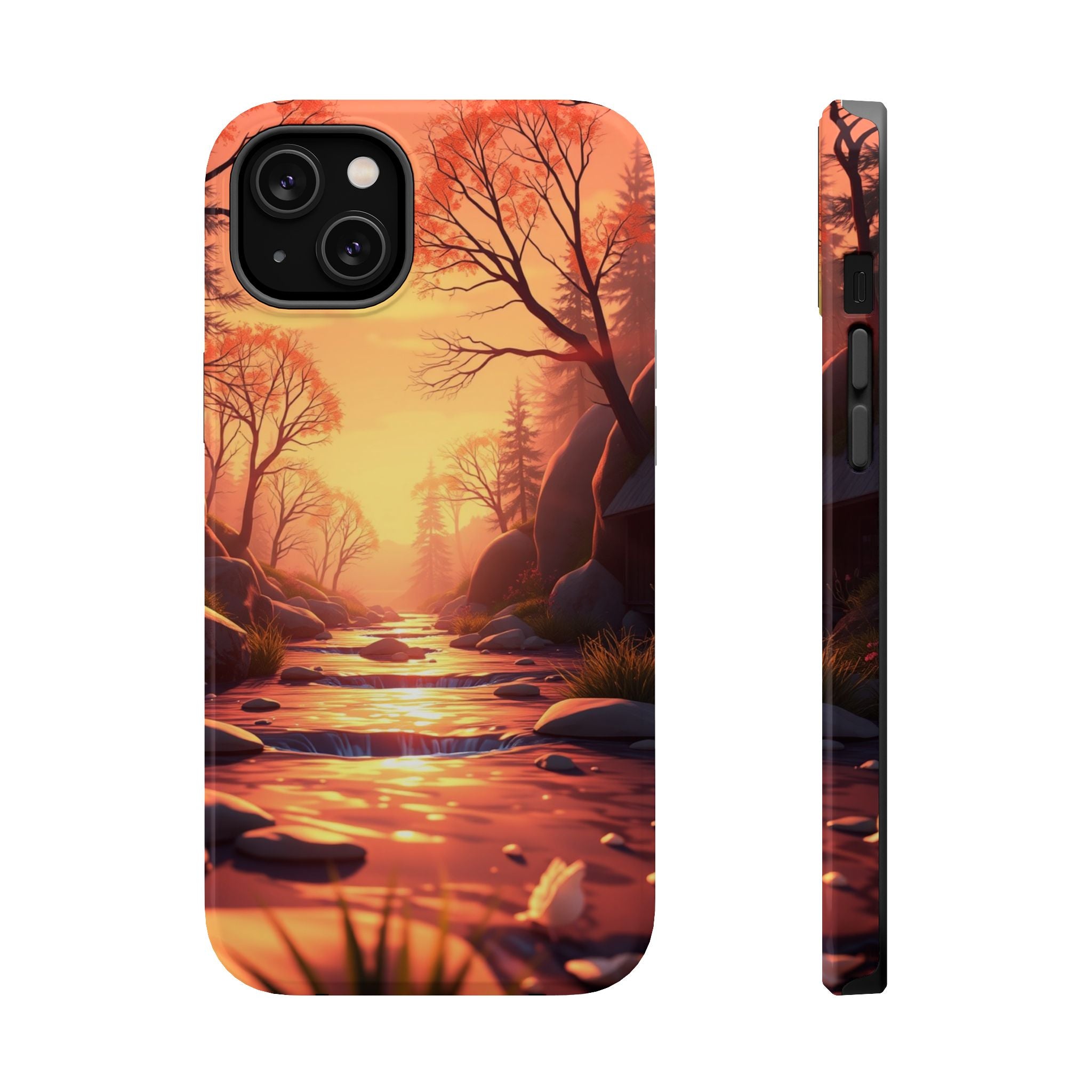 iPhone Spring Creek Mystic Art Slim Everyday Designer Case · iPhone Case