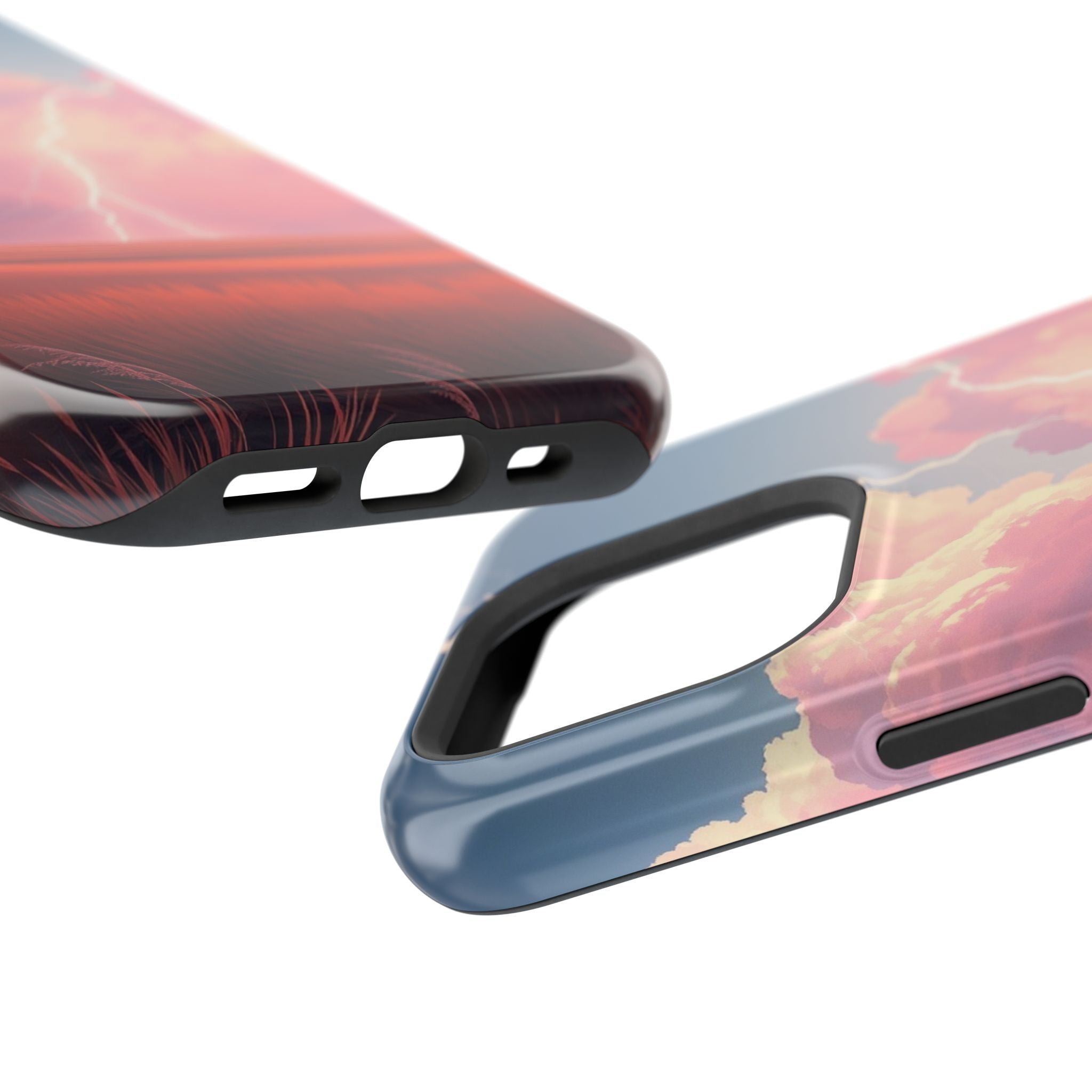 iPhone Prairie Lightning Bold Art Bold Modern Everyday Snap Case · iPhone Case