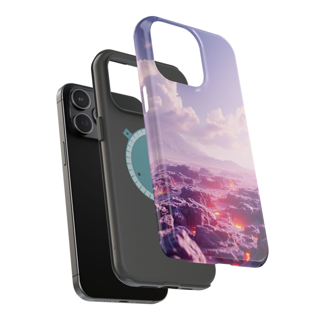 iPhone Lava Field Cinematic Art Slim Everyday Designer Case · iPhone Case