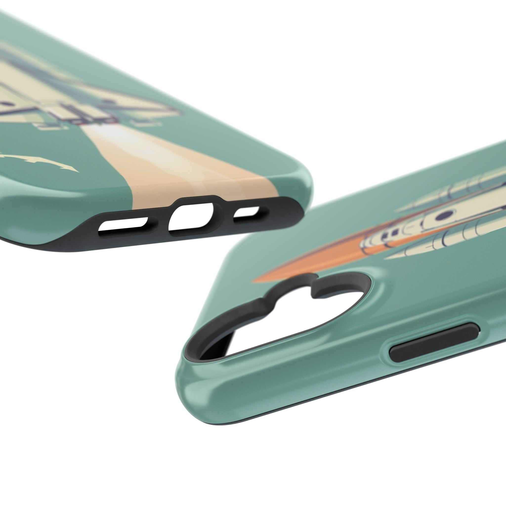 iPhone Retro Space Shuttle Cinematic Art Slim Everyday Designer Case · iPhone Ca