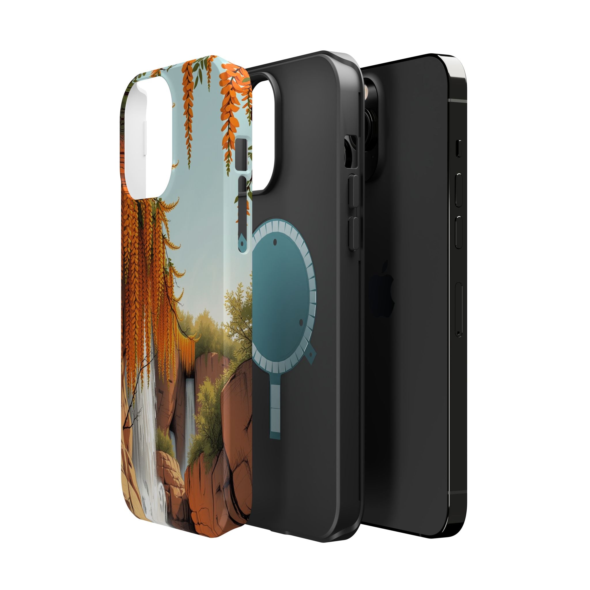 iPhone Wisteria Cascade Mystic Art Bold Modern Everyday Snap Case · iPhone Case