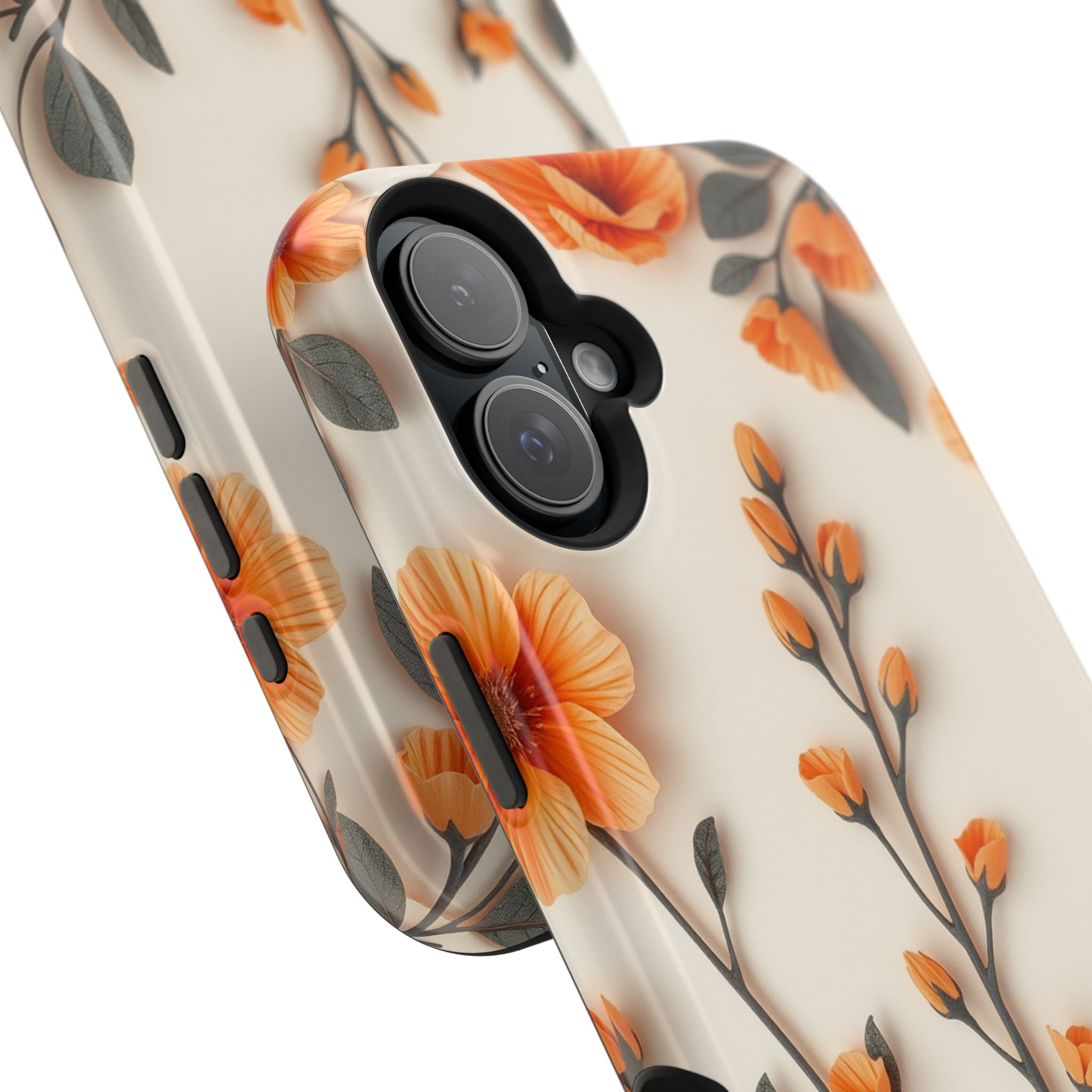 iPhone Vintage Botanical Print Paper Cut Art Slim iPhone Everyday · iPhone Case
